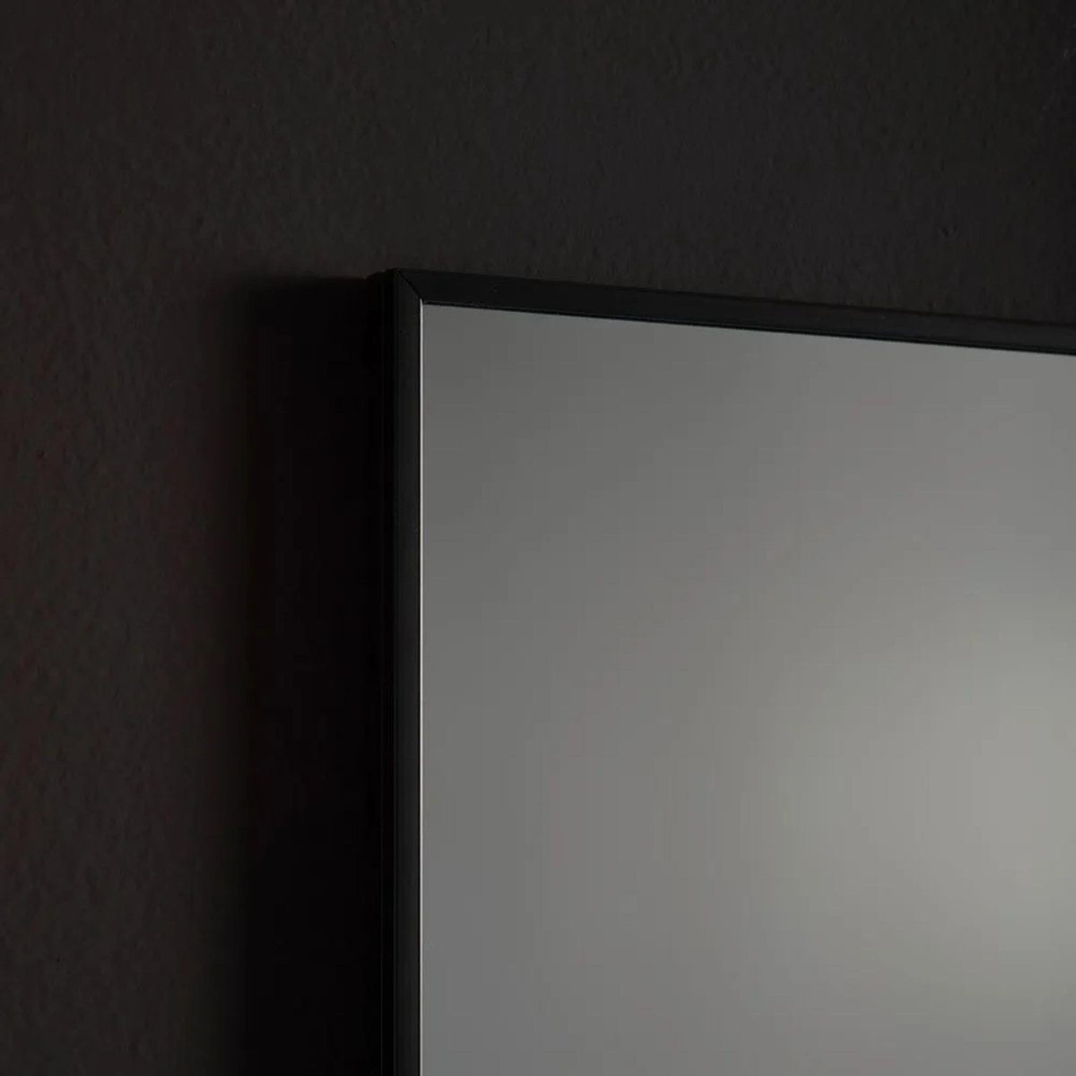 Specchio filo lucido "Napa" reversibile con bordino nero opaco - MondoViro