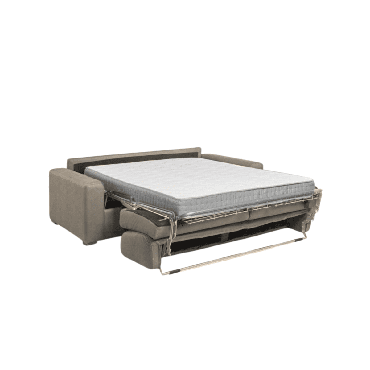 Divano letto a 3 posti contenitore "Flash" in tessuto sfoderabile cm 199x98 84h - MondoViro