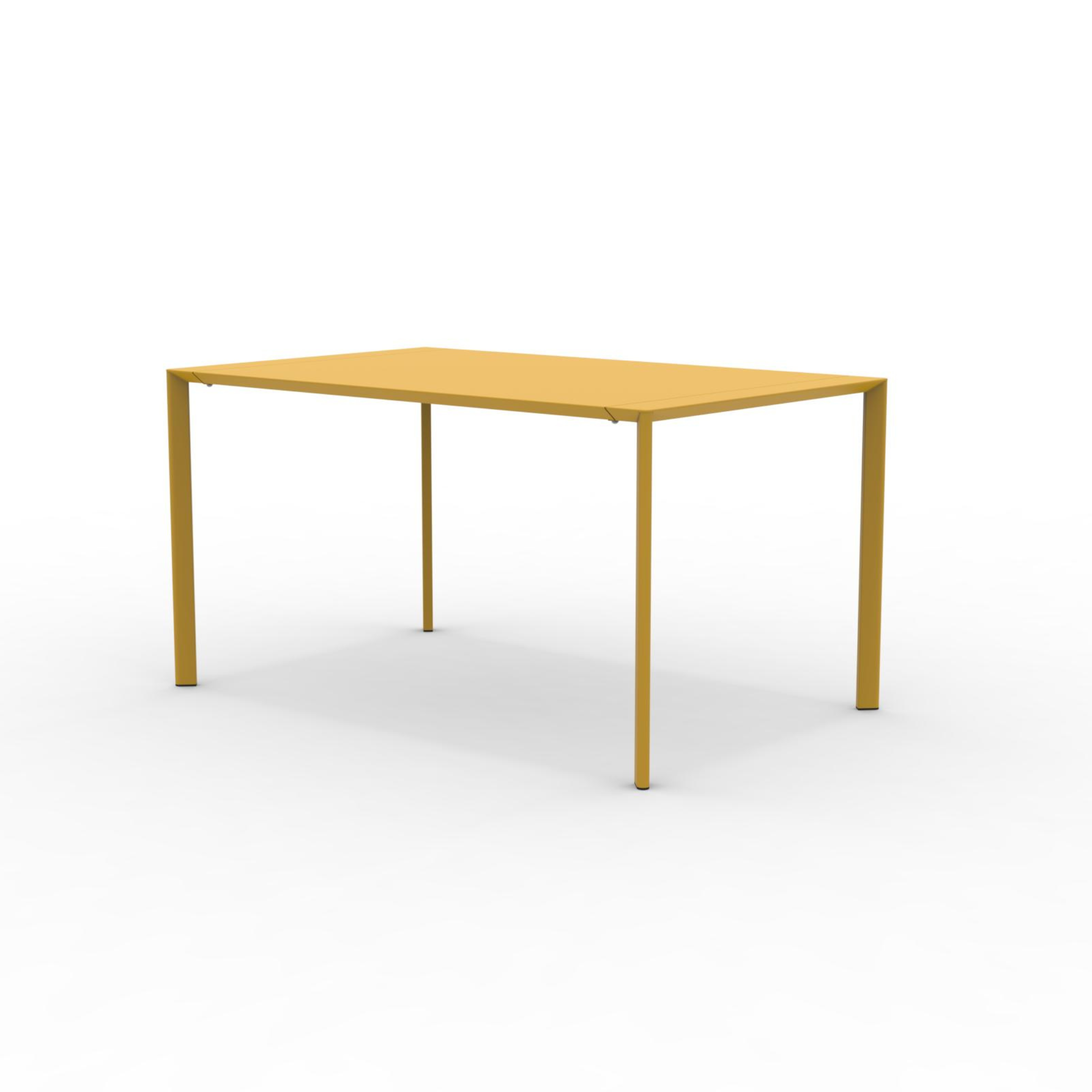 Tavolo quadrato in metallo "Fox1" per giardino impilabile cm 80x80 75h