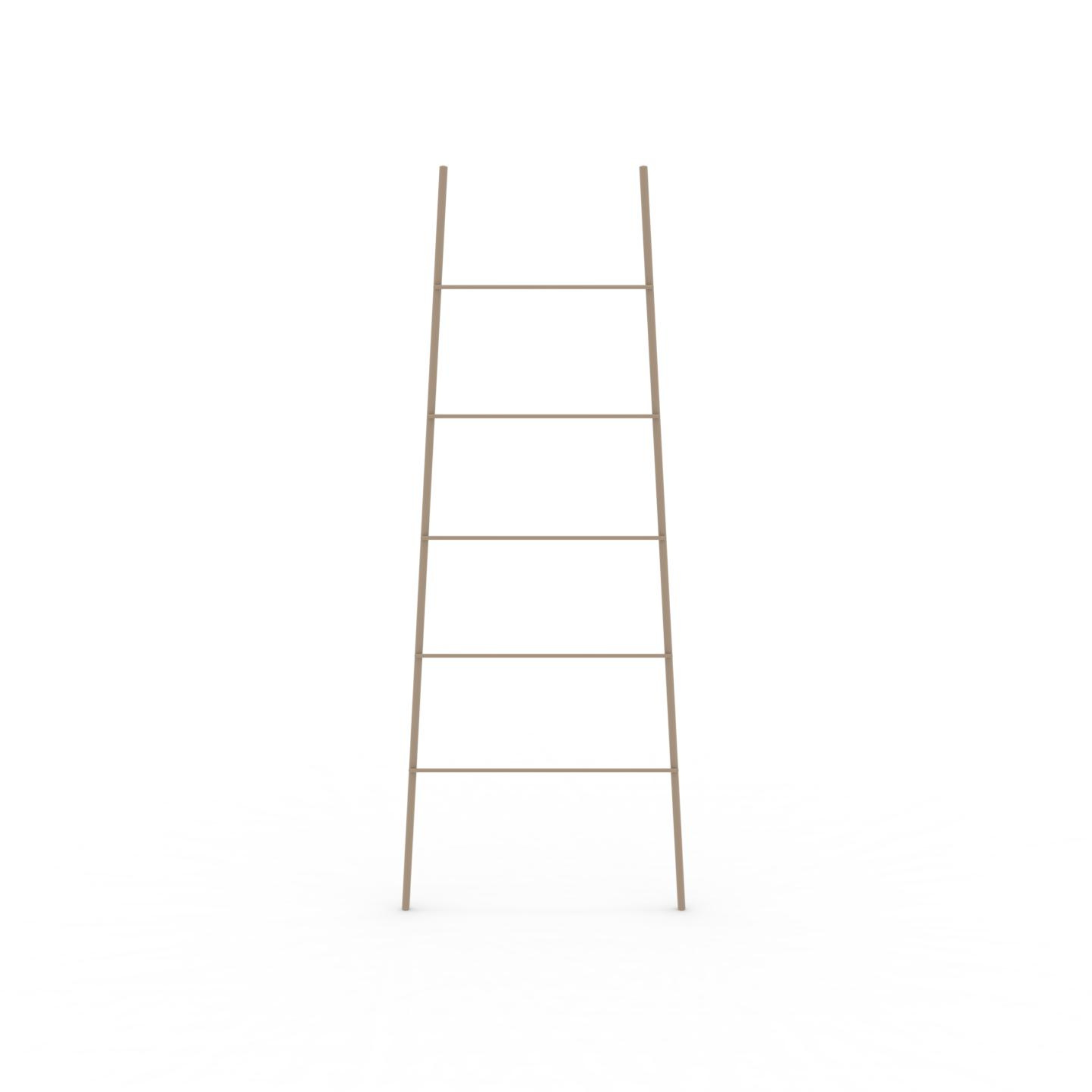 Scala porta asciugamani "Daisy" supporto in metallo da giardino cm 74x2 190h