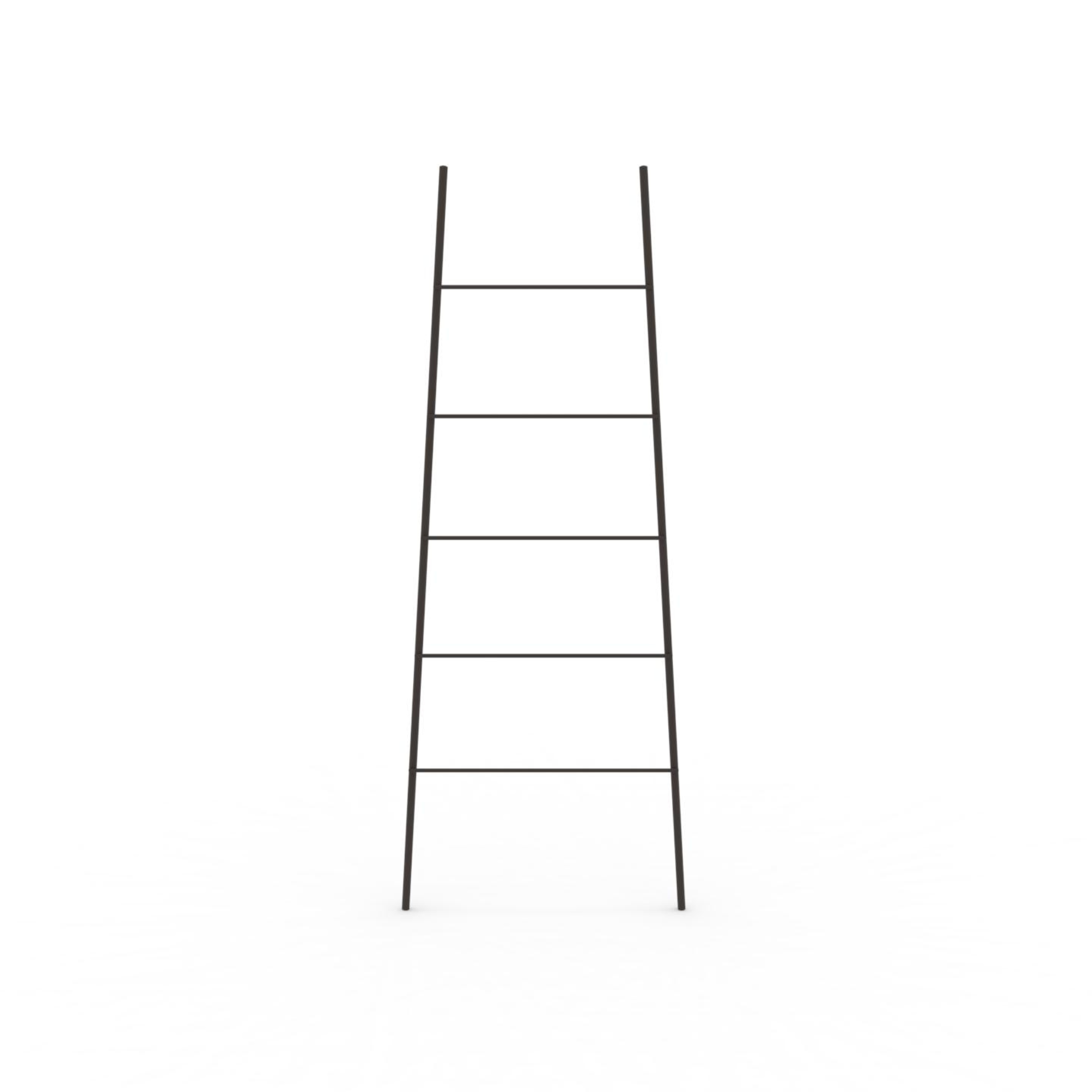 Scala porta asciugamani "Daisy" supporto in metallo da giardino cm 74x2 190h