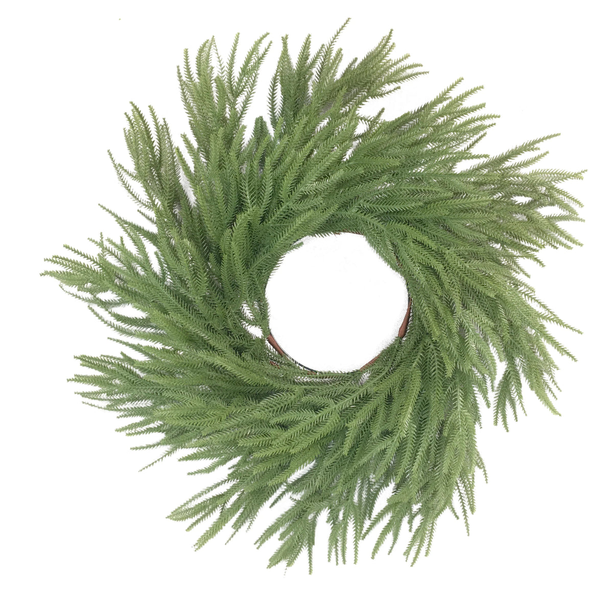 Ghirlanda natalizia Norfolk pine "Liam" in PE effetto Real Touch da Ø 60 cm - MondoViro