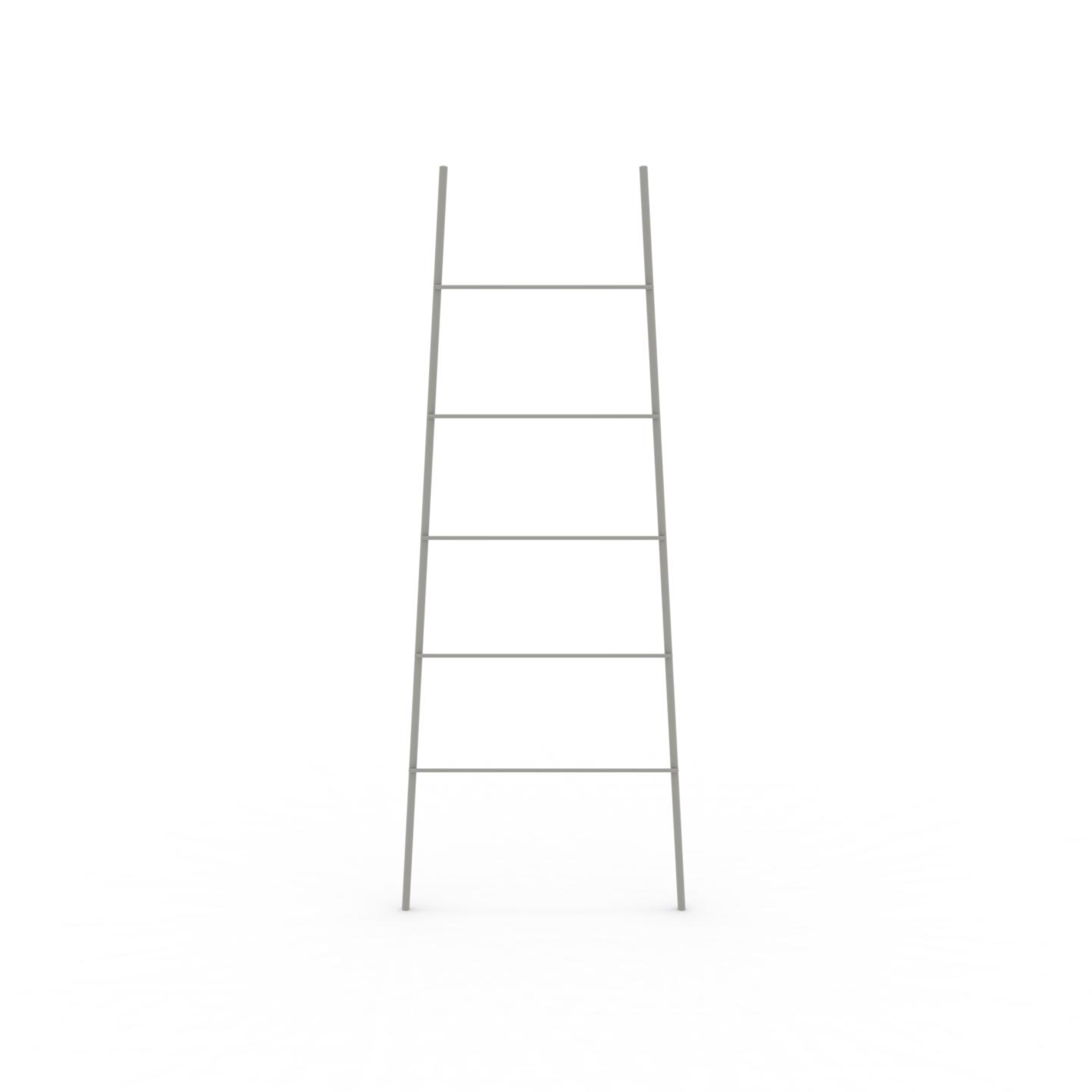 Scala porta asciugamani "Daisy" supporto in metallo da giardino cm 74x2 190h