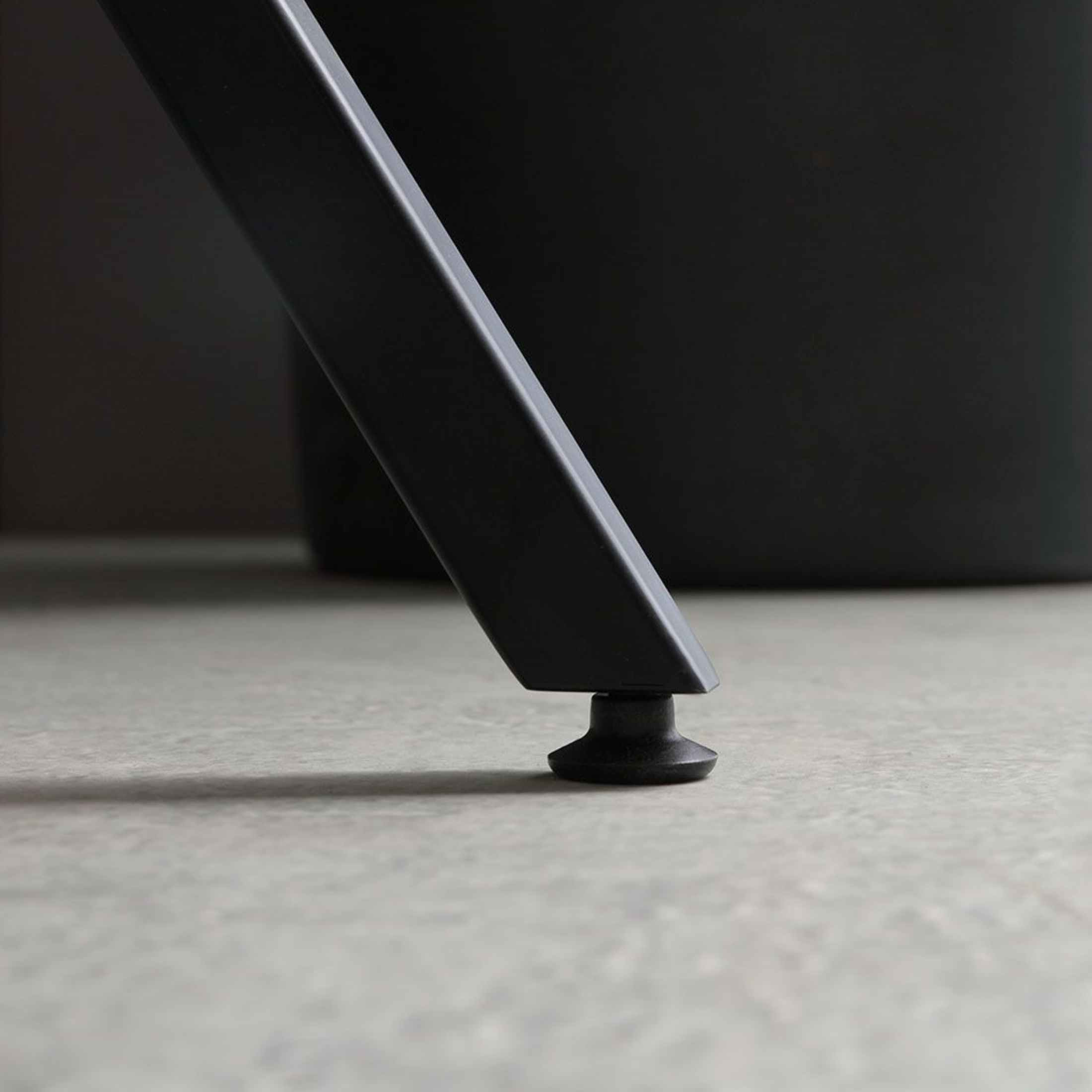 Mobile bagno a terra resina grigio "Figi" 80 cm con lavabo grigio e specchio rettangolare LED retroilluminato