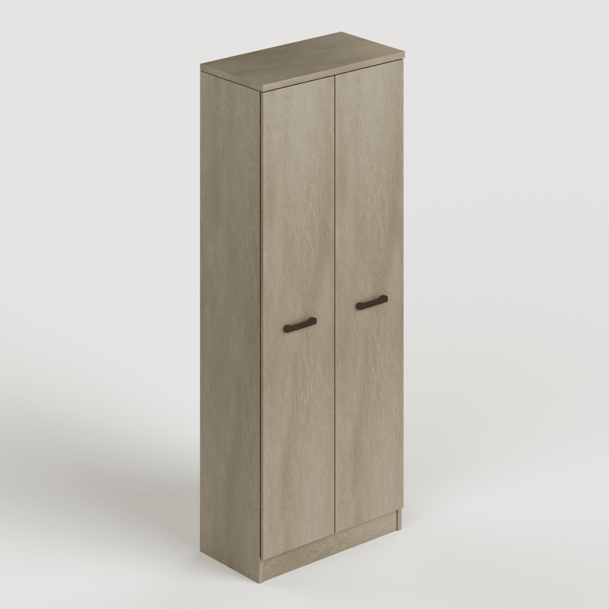 Armadio multiuso "Gin" moderno 2 ante con ripiani cm 71x38 182h - MondoViro