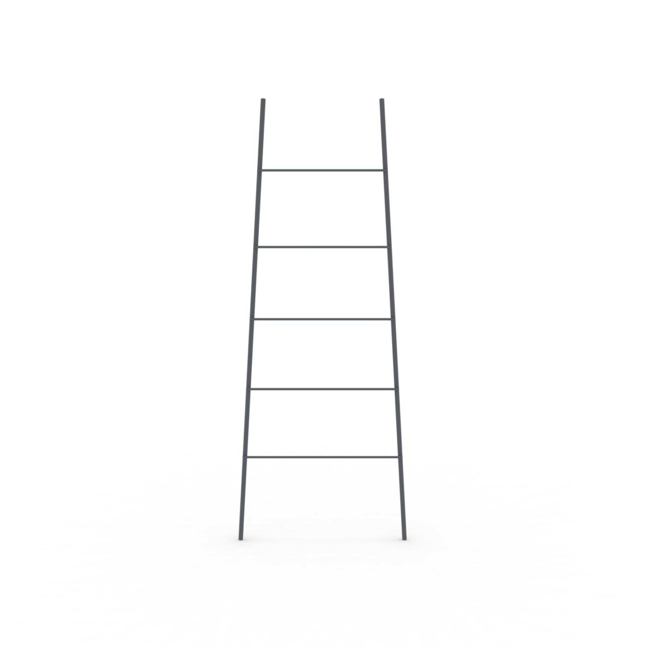 Scala porta asciugamani "Daisy" supporto in metallo da giardino cm 74x2 190h