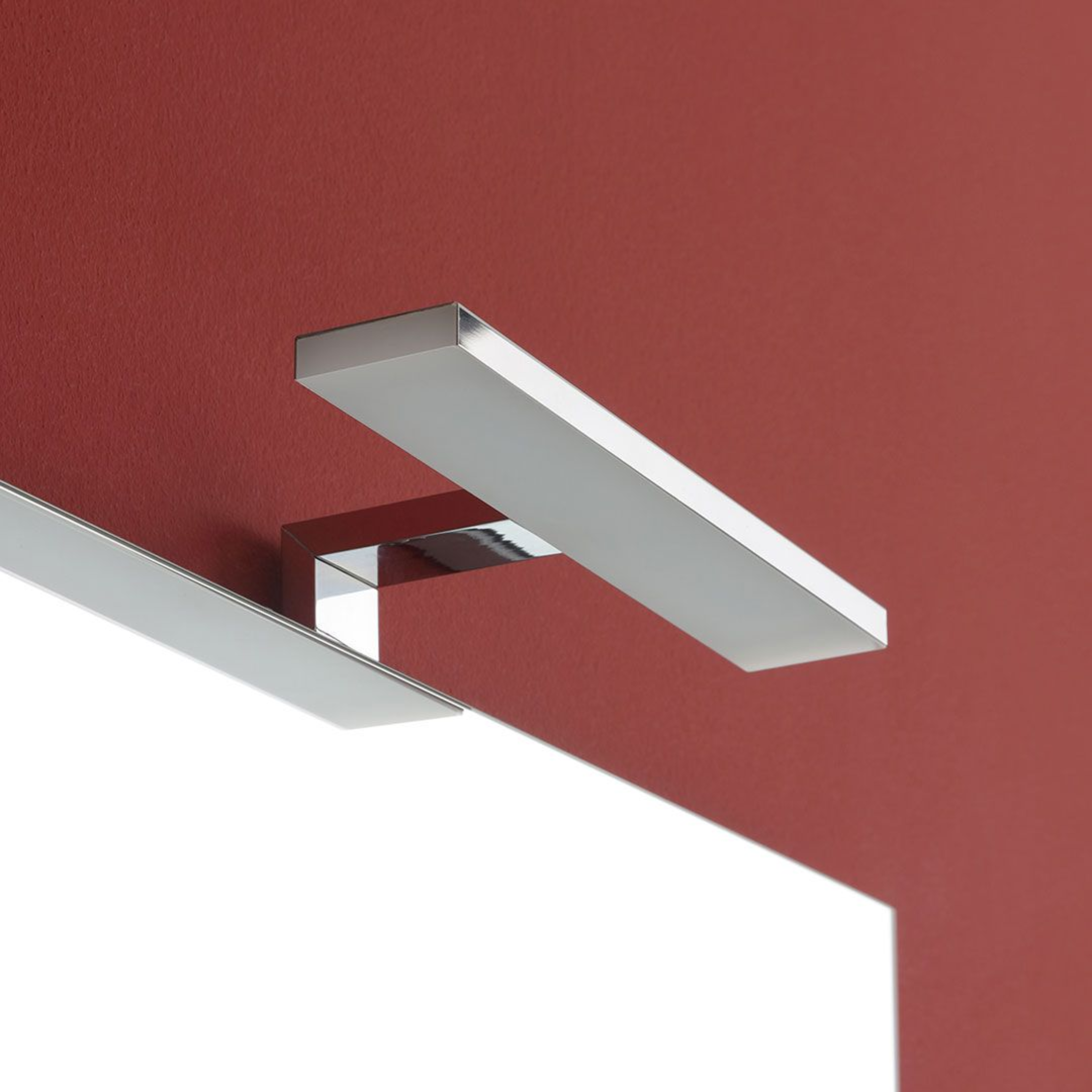 Mobile da bagno bianco "Hydra" 60 cm sospeso a 2 ante con lavabo e specchio