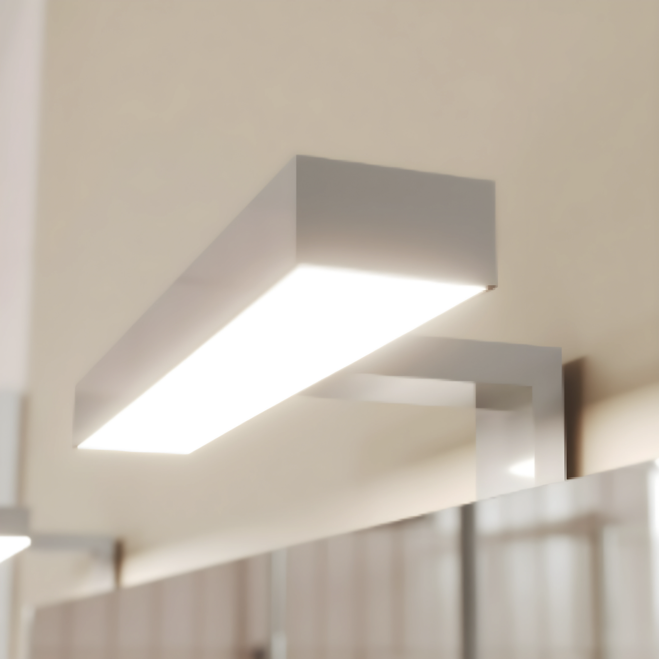 Mobili da bagno sospeso moderno "Tara" con 2 cassetti , lavabo da incasso e specchio LED