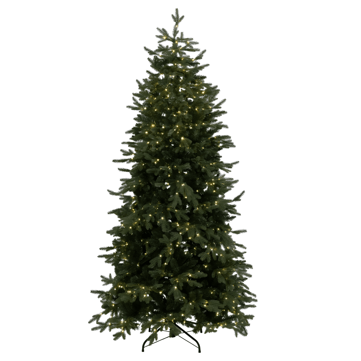 Albero di Natale "Magia" con Led 70% PE Effetto Real Touch + PVC altissima qualità cm 180h - MondoViro