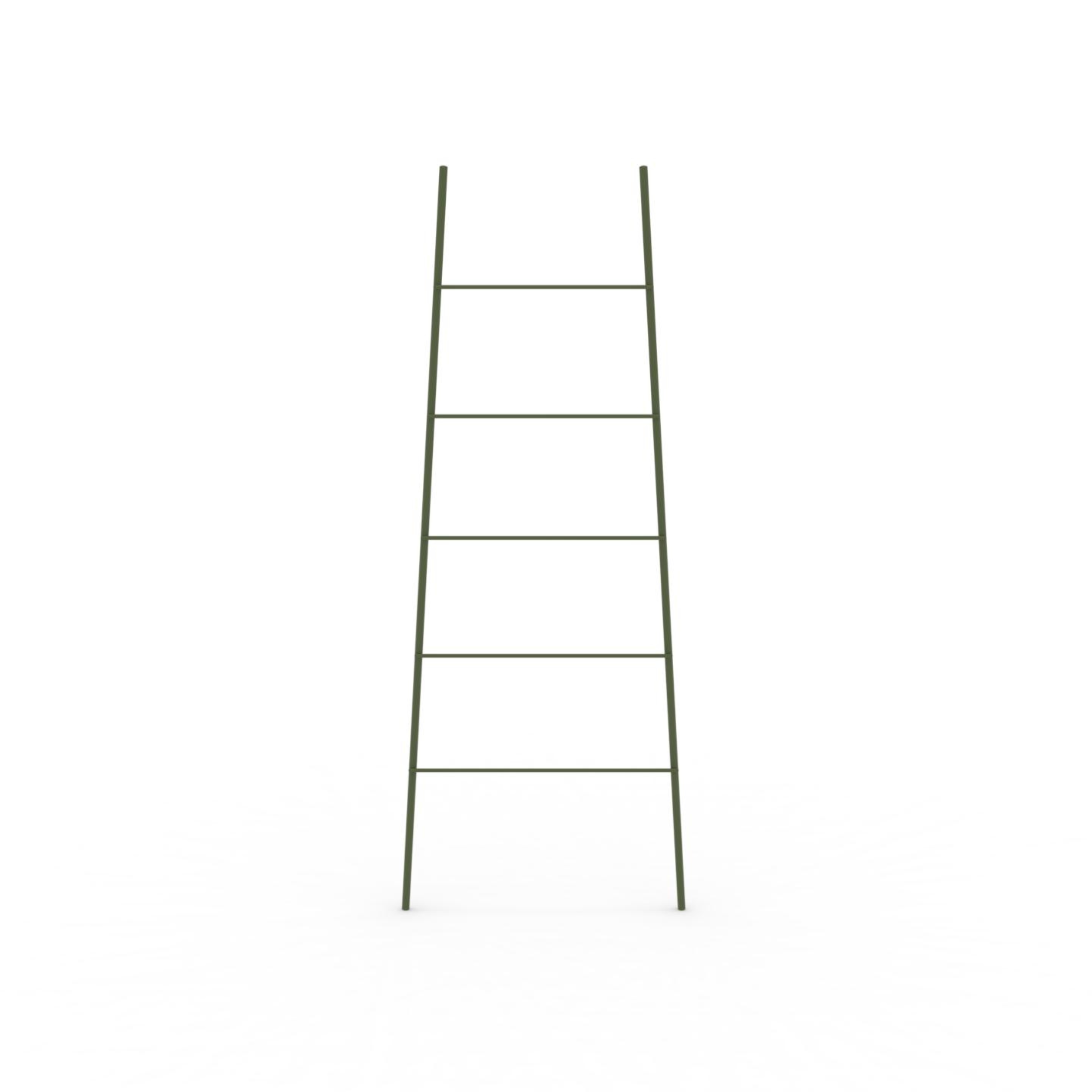 Scala porta asciugamani "Daisy" supporto in metallo da giardino cm 74x2 190h