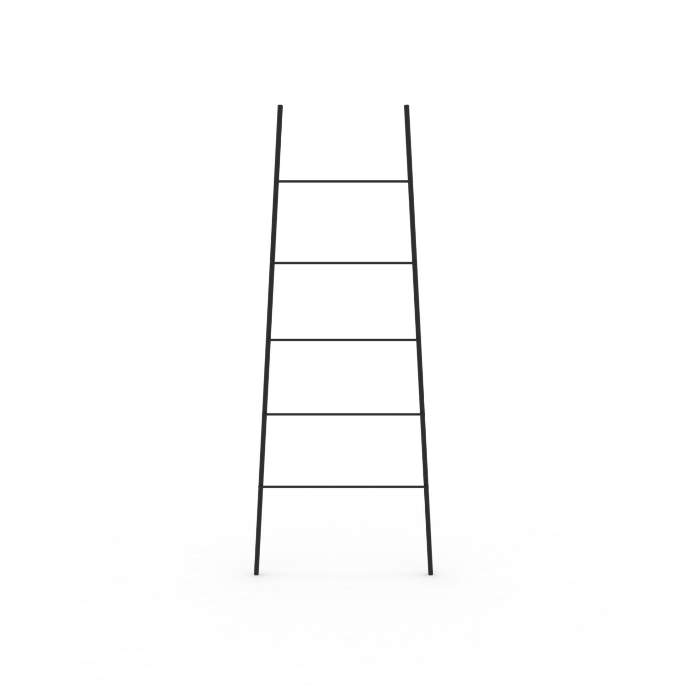 Scala porta asciugamani "Daisy" supporto in metallo da giardino cm 74x2 190h