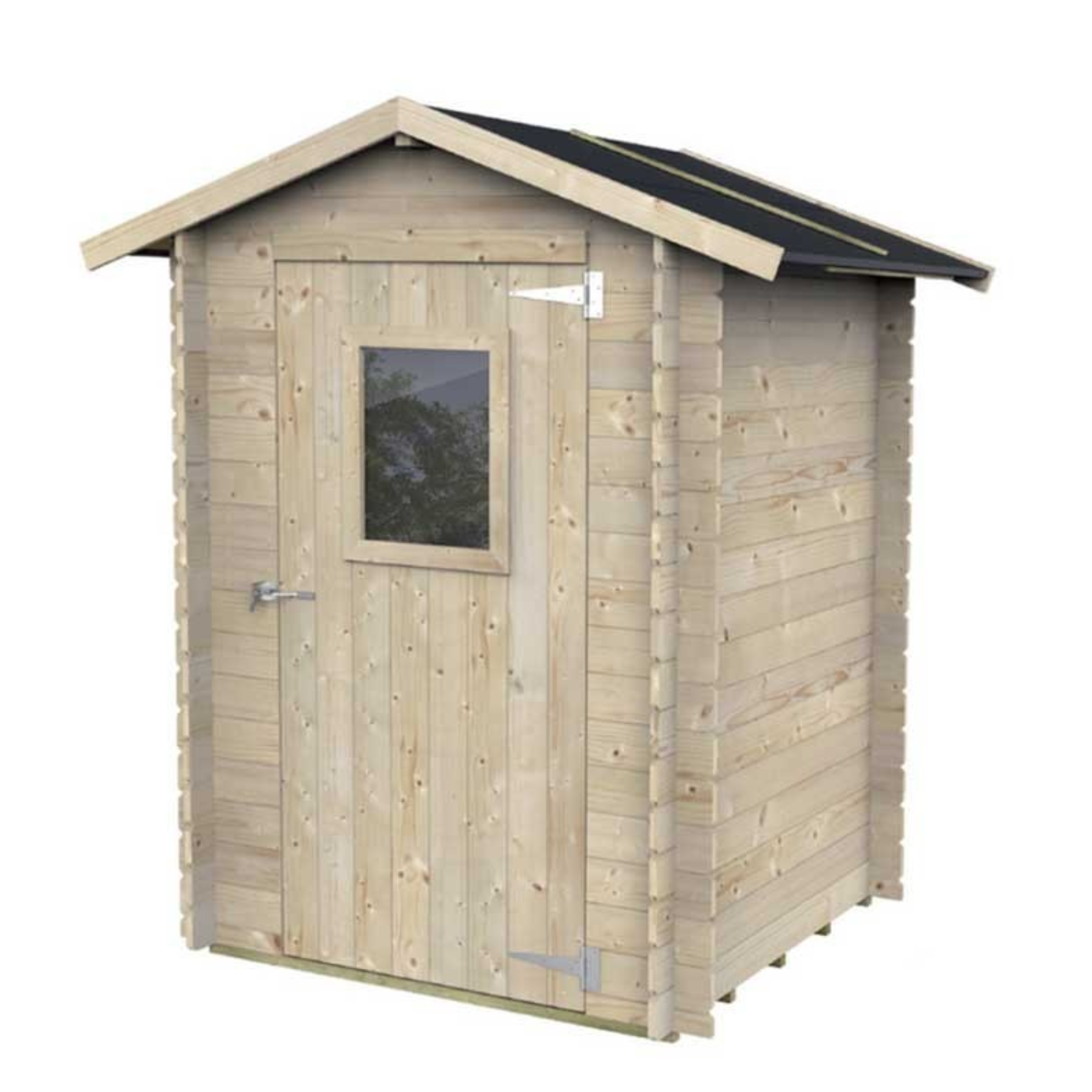 Casetta in legno da giardino prefabbricata "Hobby" cm 146x146 200h