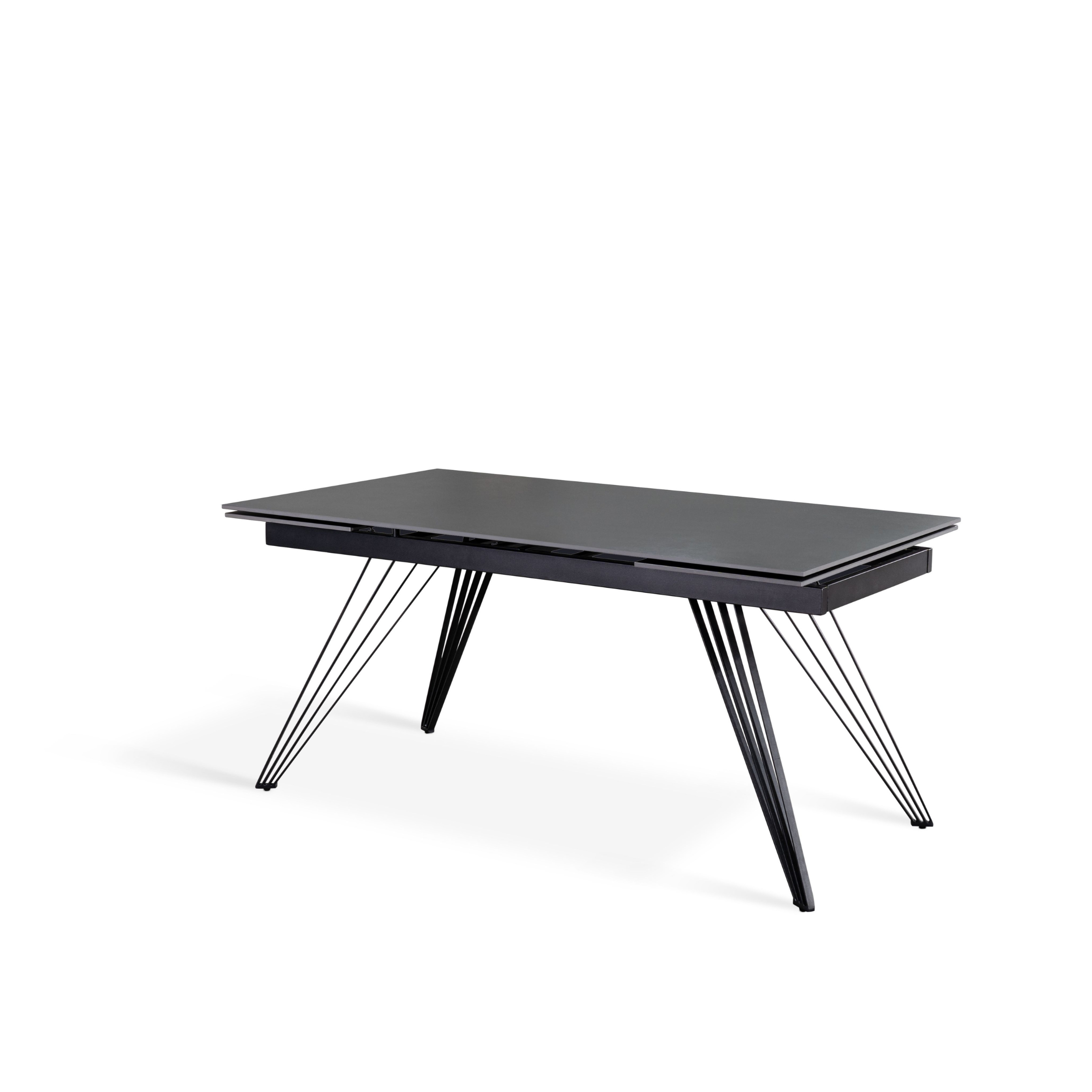 Tavolo allungabile "David1" piano in ceramica cm 160/240x90 76h