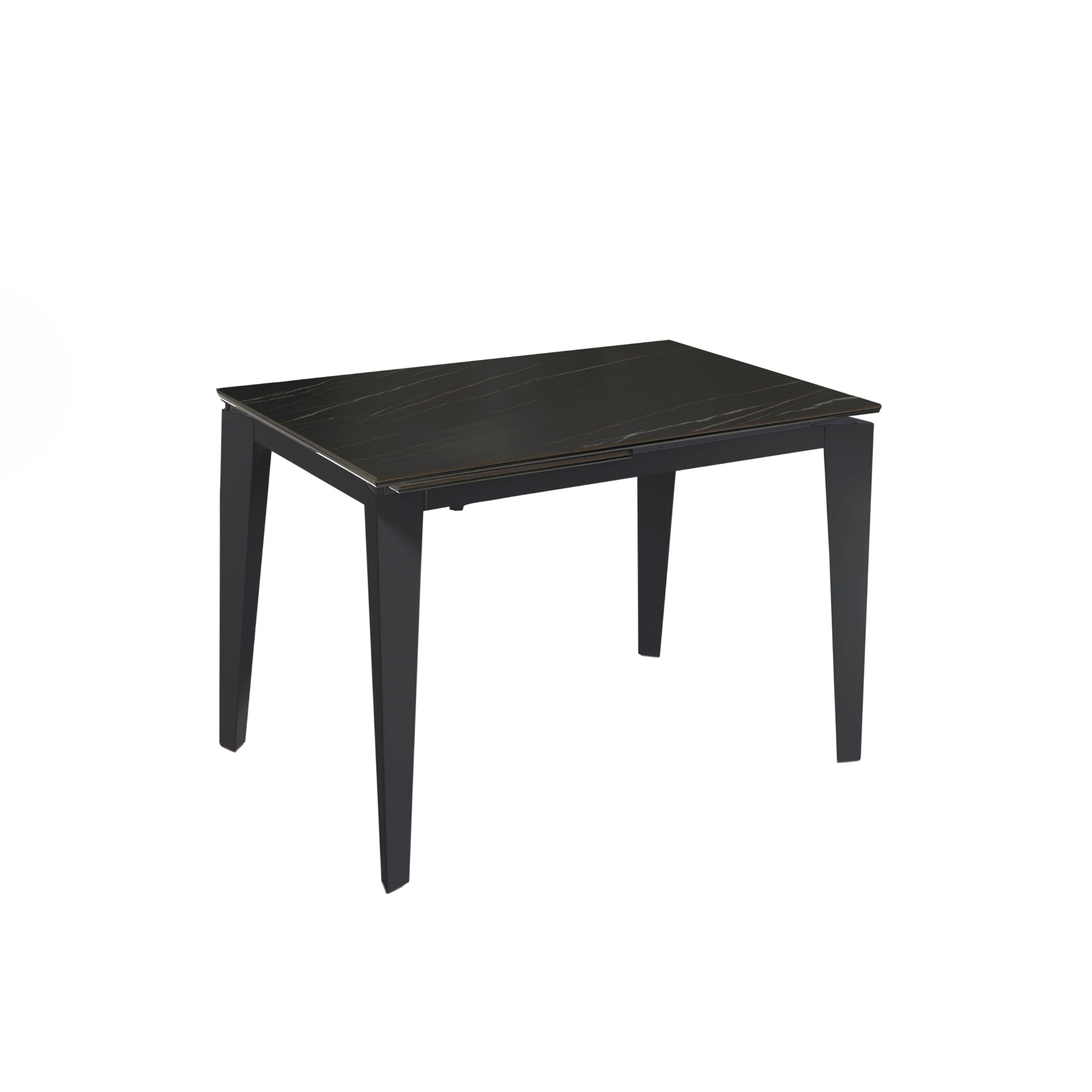 Tavolo moderno allungabile "Fast" con piano in ceramica su vetro temperato