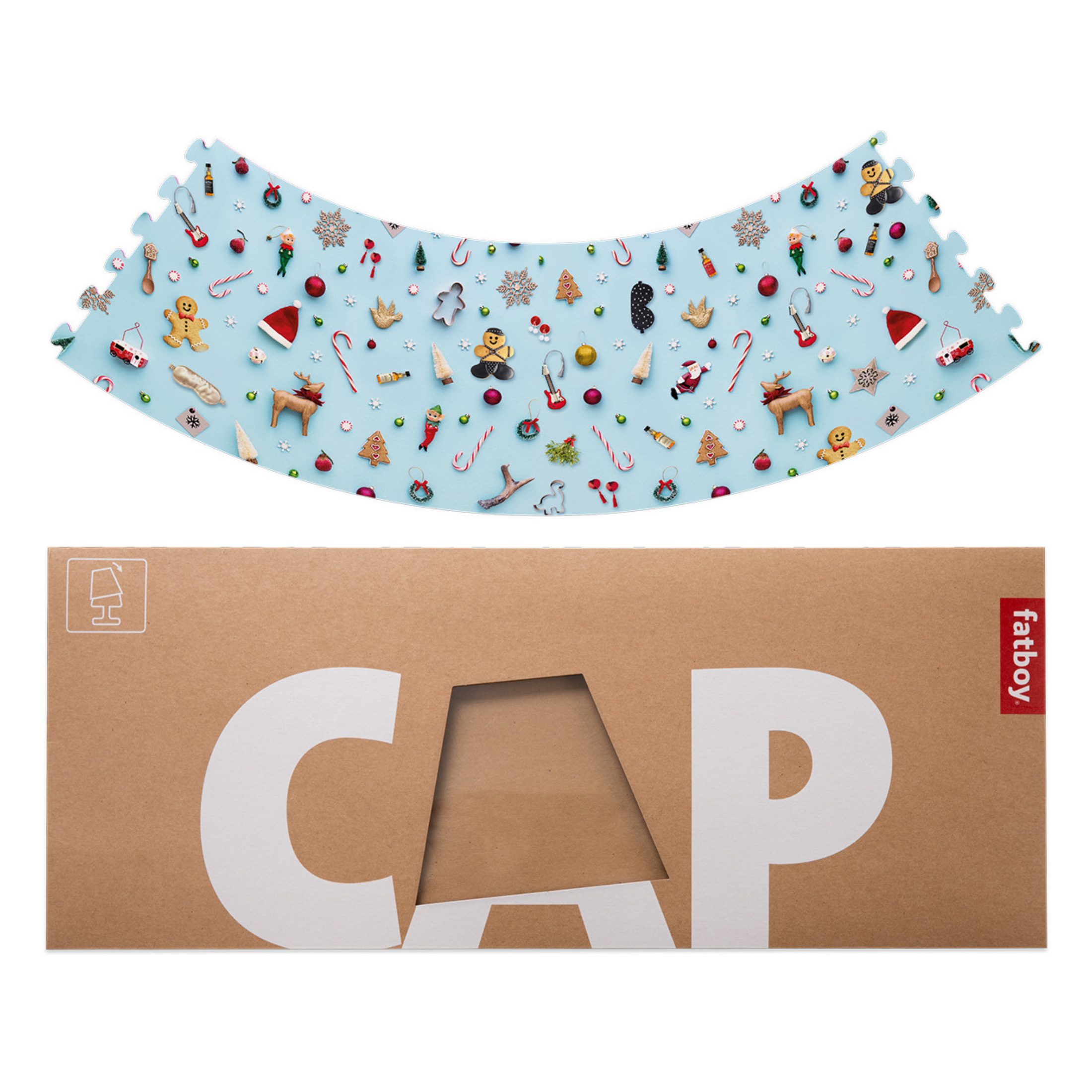 Paralume copri lampada "Cooper Cappie" in PP opaco cm 34x14