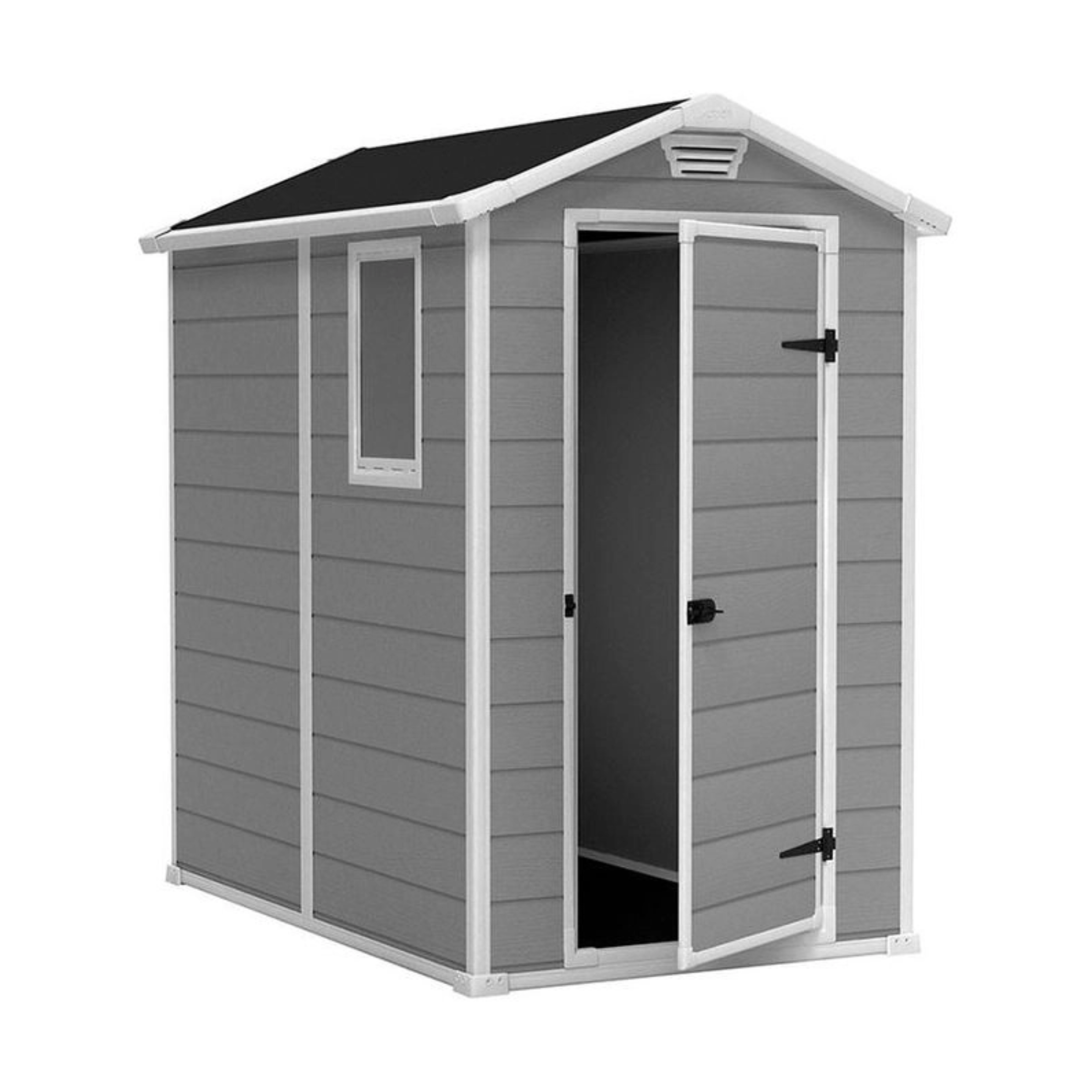 Casetta da giardino in resina "SunBlossom" con finestra laterale cm 130x192 198h