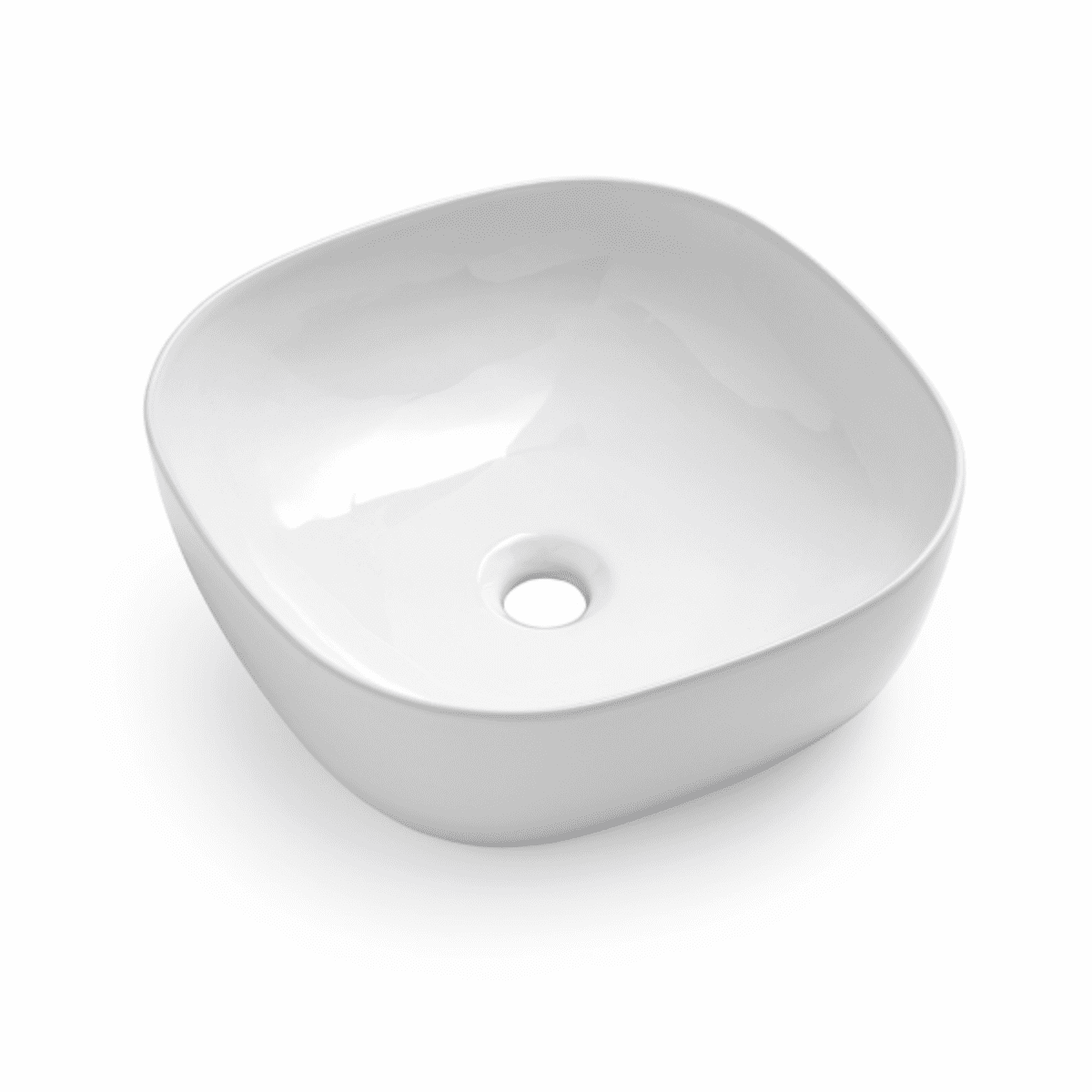 Mobile da bagno sospeso "Sheldon" moderno con doppio modulo top con lavabo - MondoViro