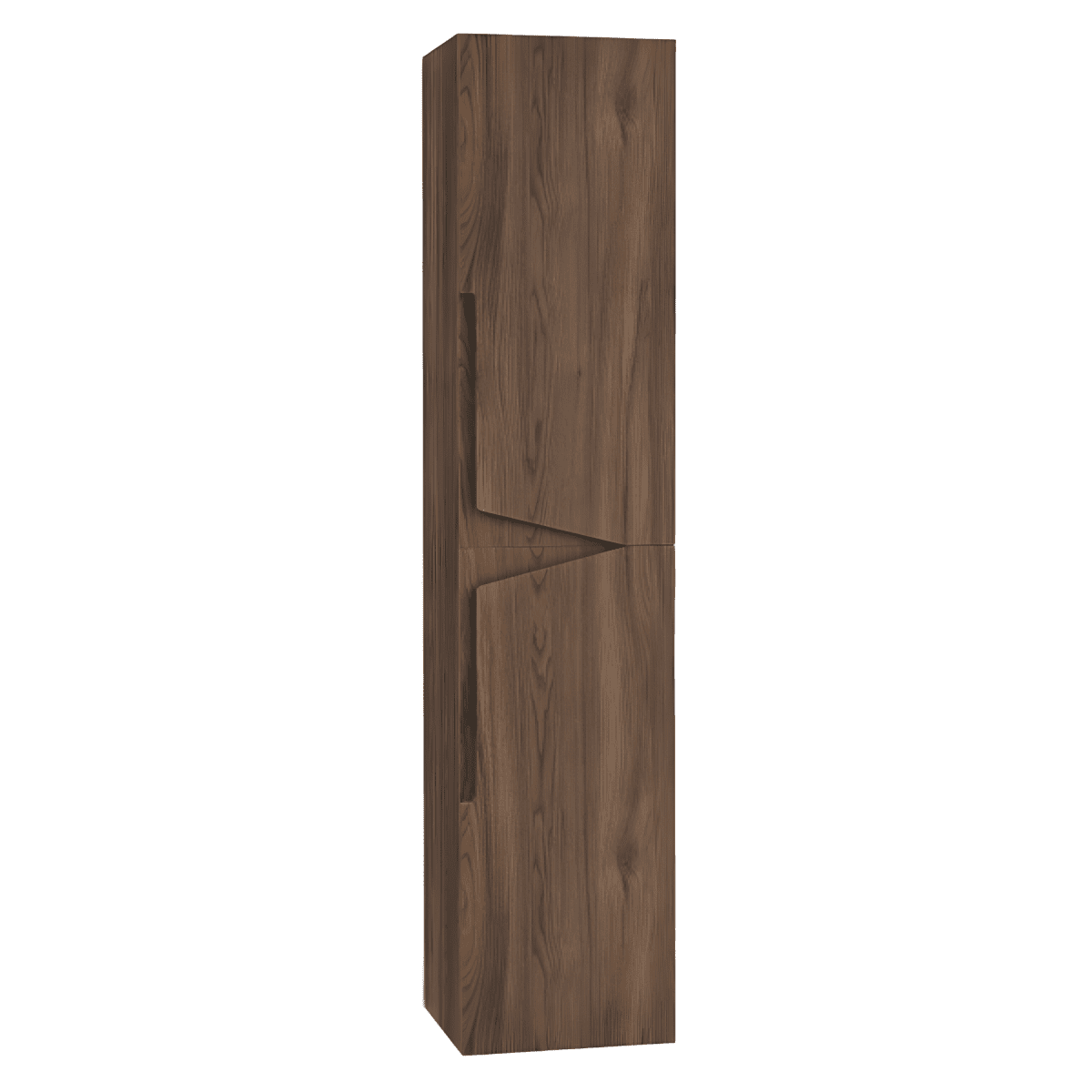 Mobile da bagno sospeso "Empire" con 2 cassetti 1 colonna lavabo e specchio Led - MondoViro