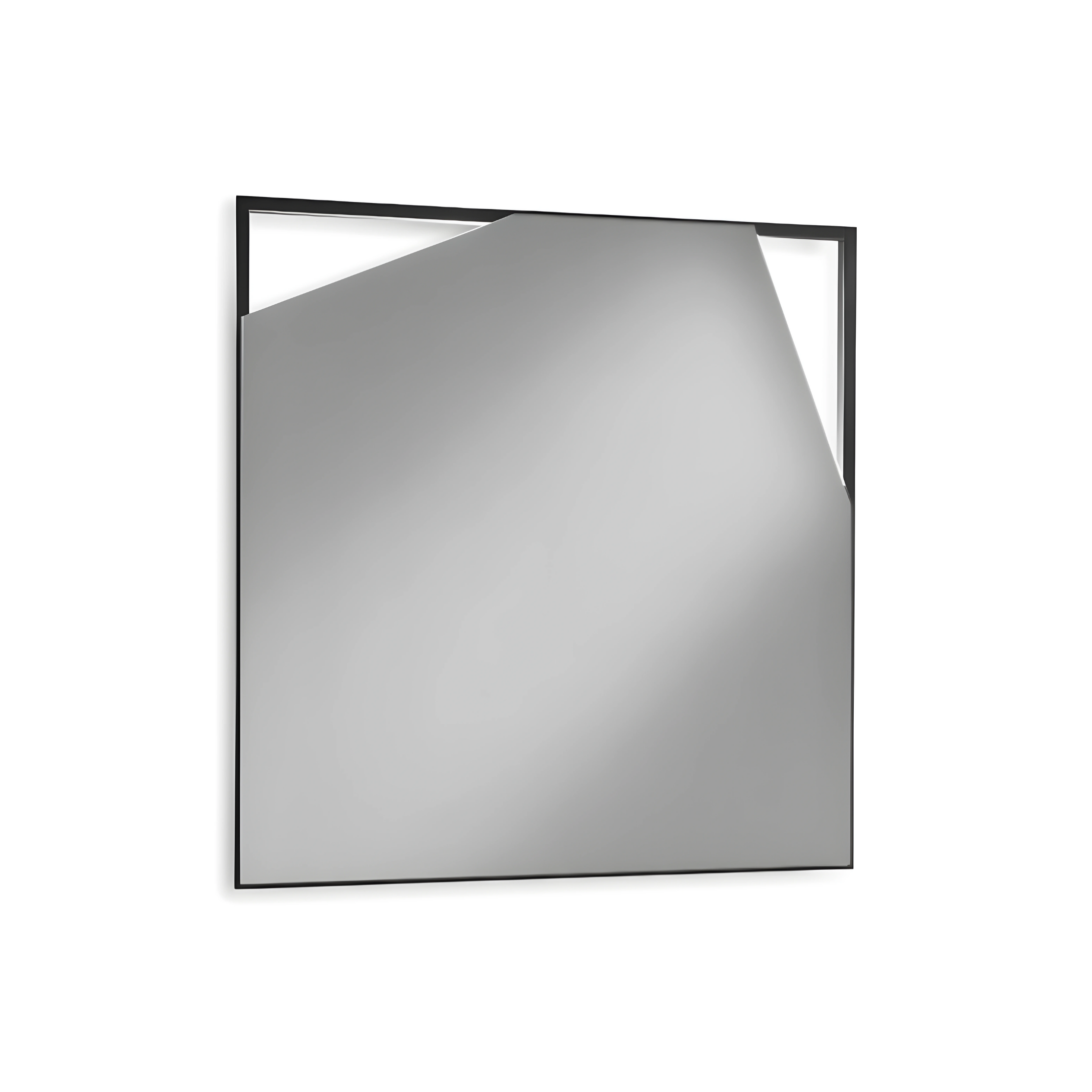 Mobile da bagno sospeso "Tayla" con 2 cassetti specchio Led e lavabo