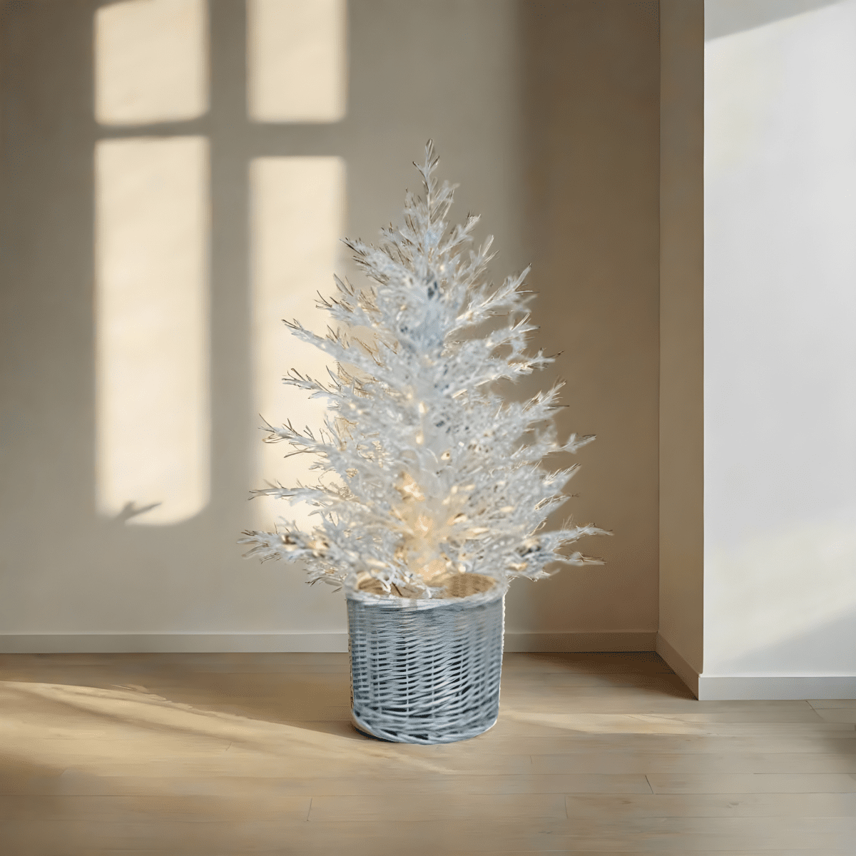 Pino di Natale "Tucano" con 200 mini Led, rami in PE per decorazioni natalizie 90 h - MondoViro