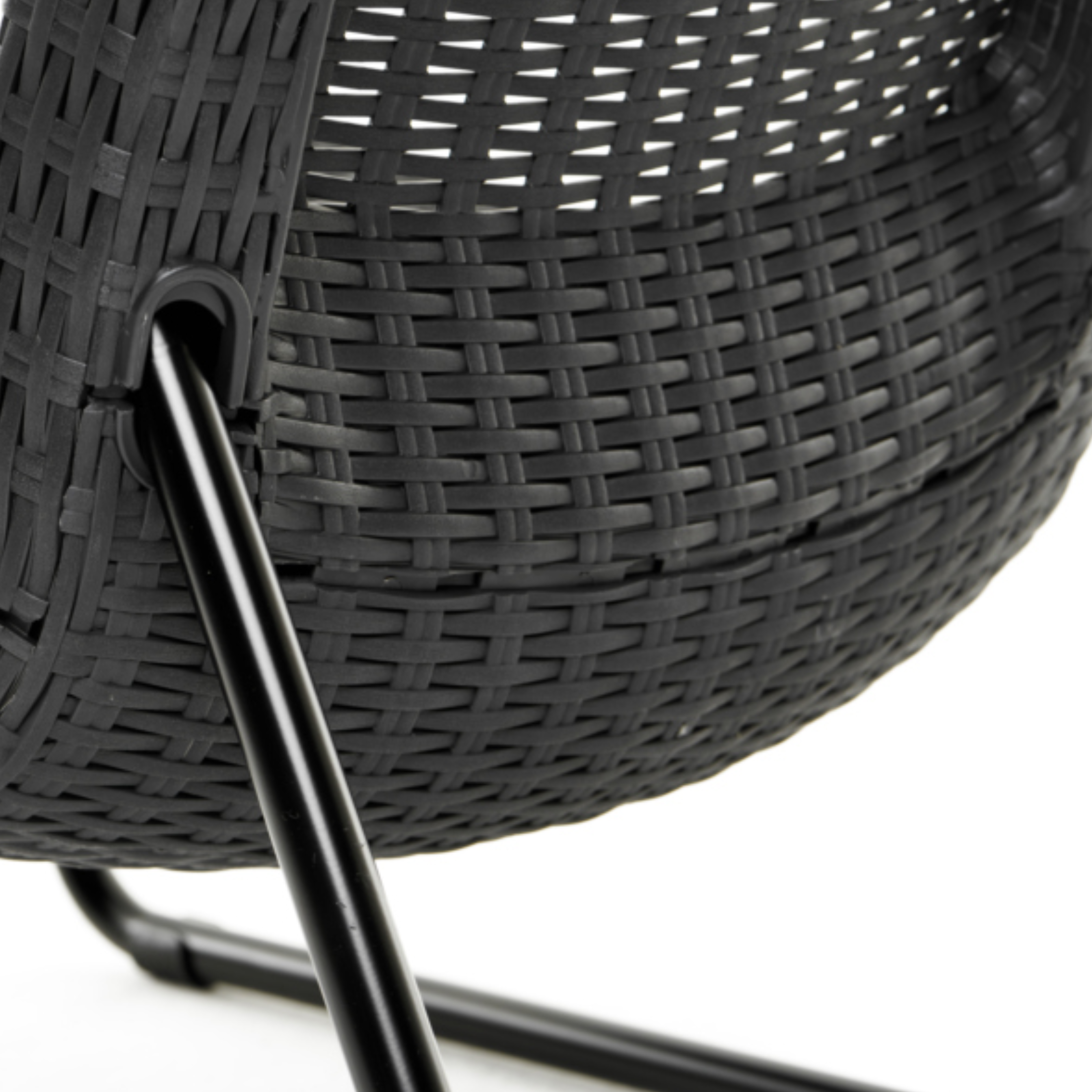 Set da esterno in resina "Rio Balcony" 2 poltrone + 1 tavolo moderno