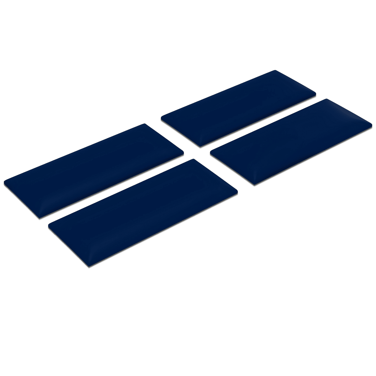 Set di 4 pannelli da parete imbottiti moderni "Mamo Wall" rivestimento per camere da letto - MondoViro