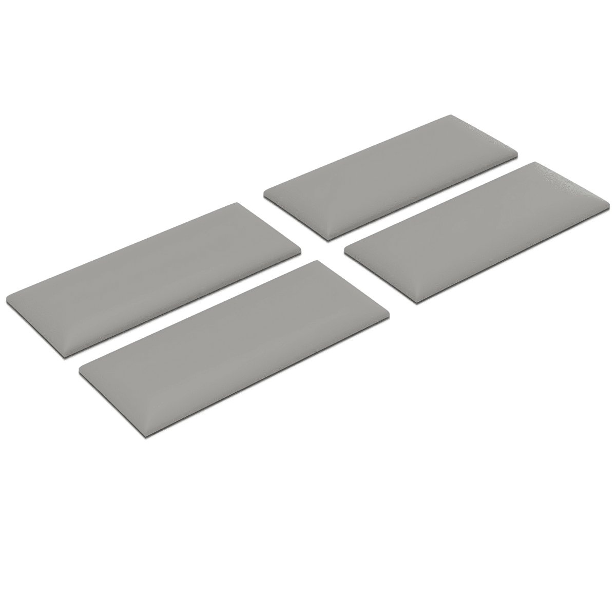 Set di 4 pannelli da parete imbottiti moderni "Mamo Wall" rivestimento per camere da letto - MondoViro