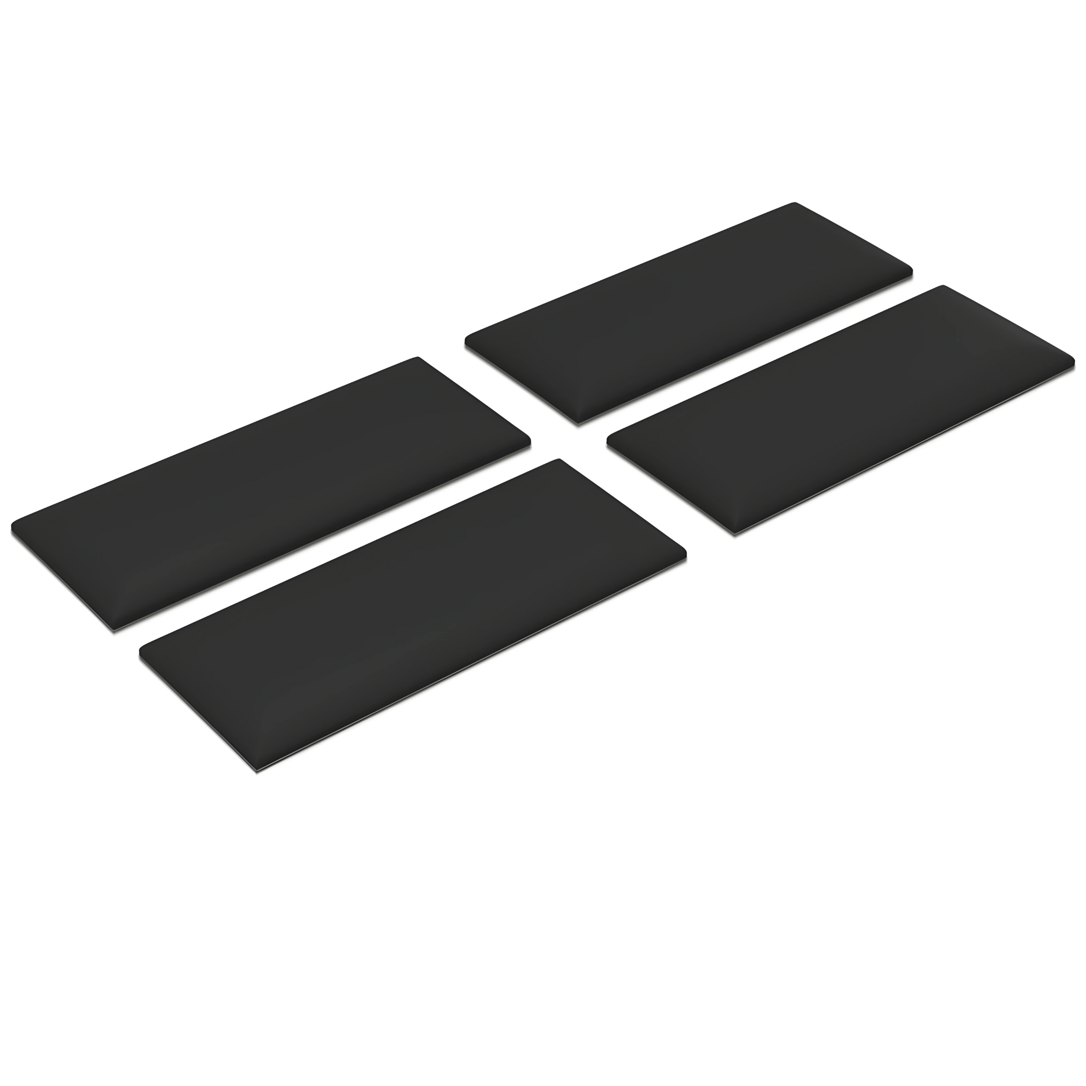 Set di 4 pannelli da parete imbottiti moderni "Mamo Wall" rivestimento per camere da letto