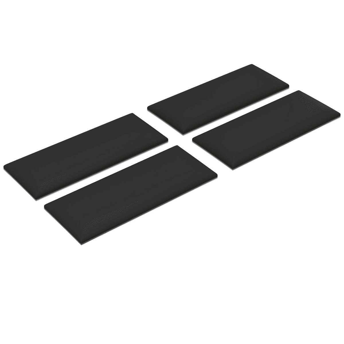 Set di 4 pannelli da parete imbottiti moderni "Mamo Wall" rivestimento per camere da letto - MondoViro