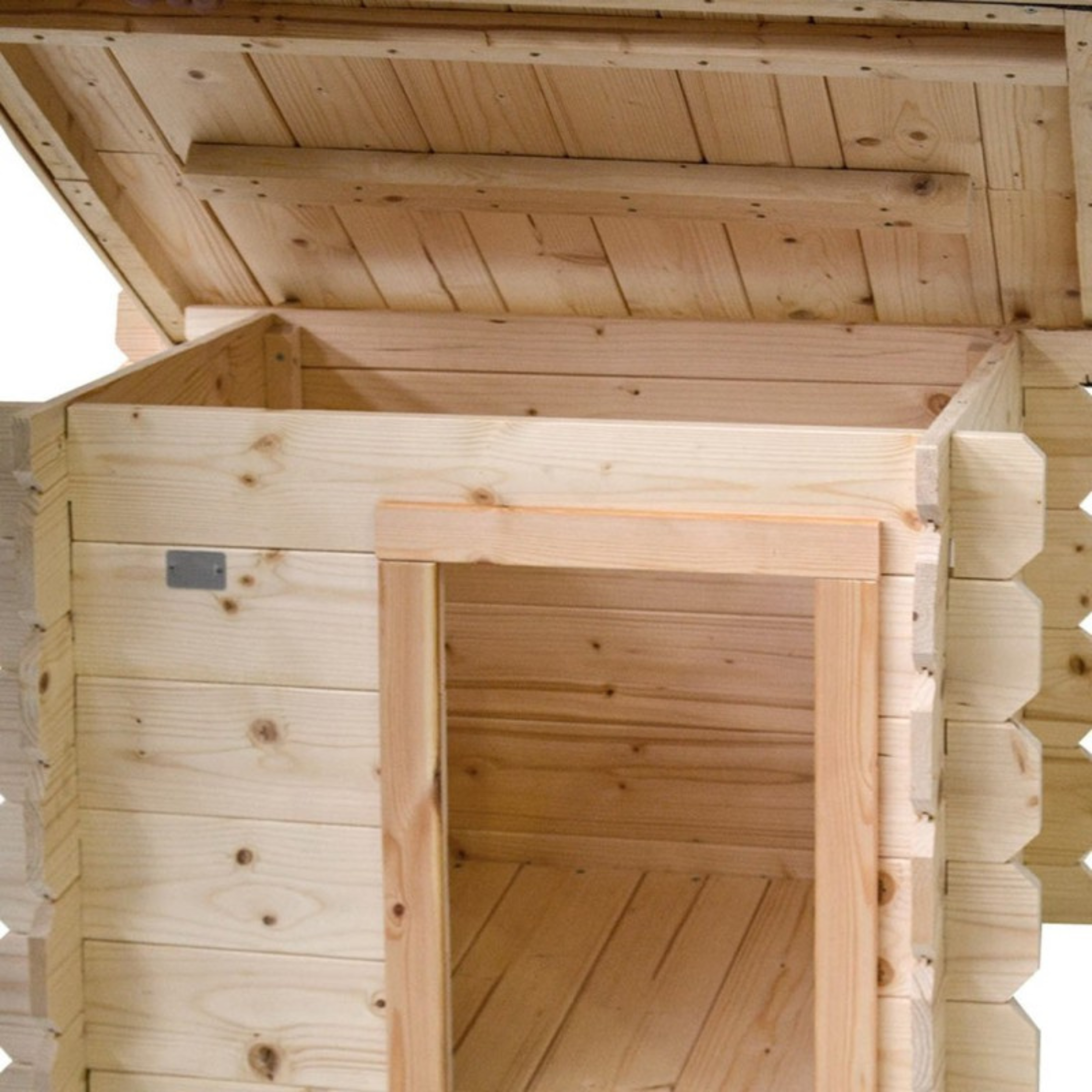 Cuccia in legno per cani da esterno "Lilly" cm 98x77 84h