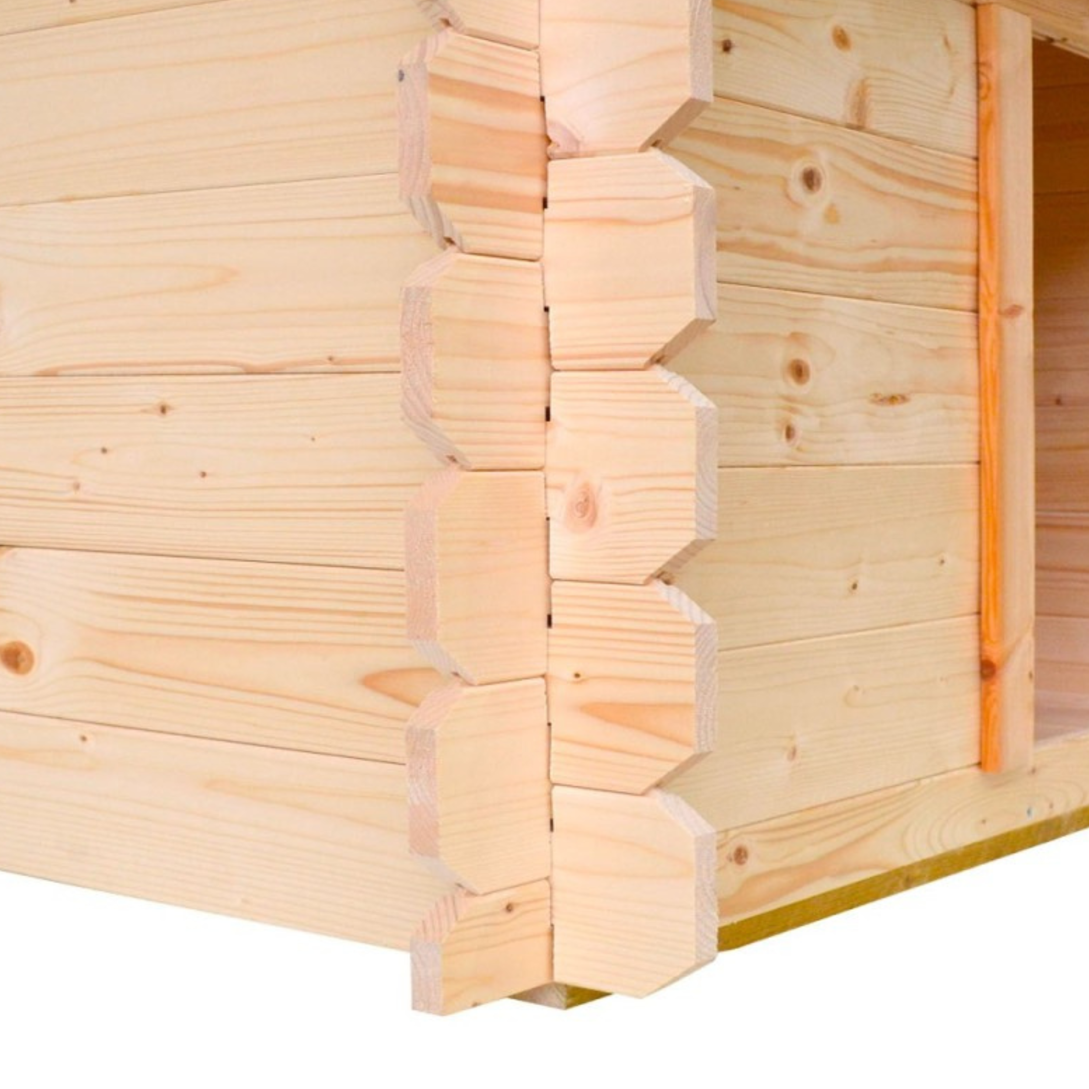 Cuccia per cani in legno da esterno "Laila" cm 77x60 64h