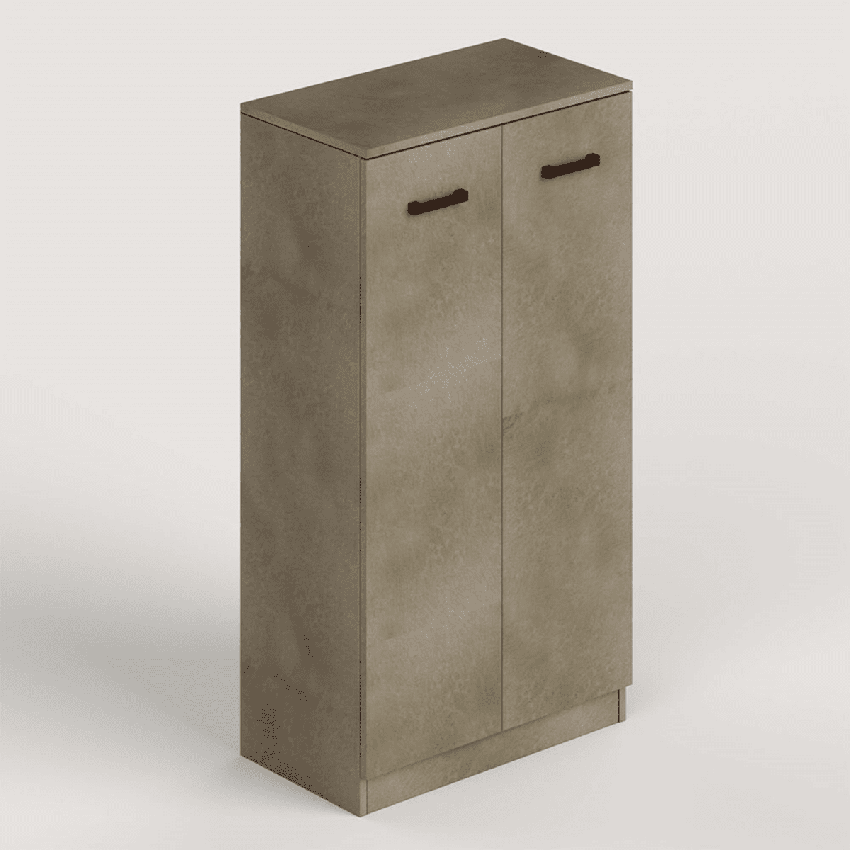 Mobile scarpiera moderna "Nestio" con 2 ante e 4 ripiani in legno cm 71x38x 130h - MondoViro