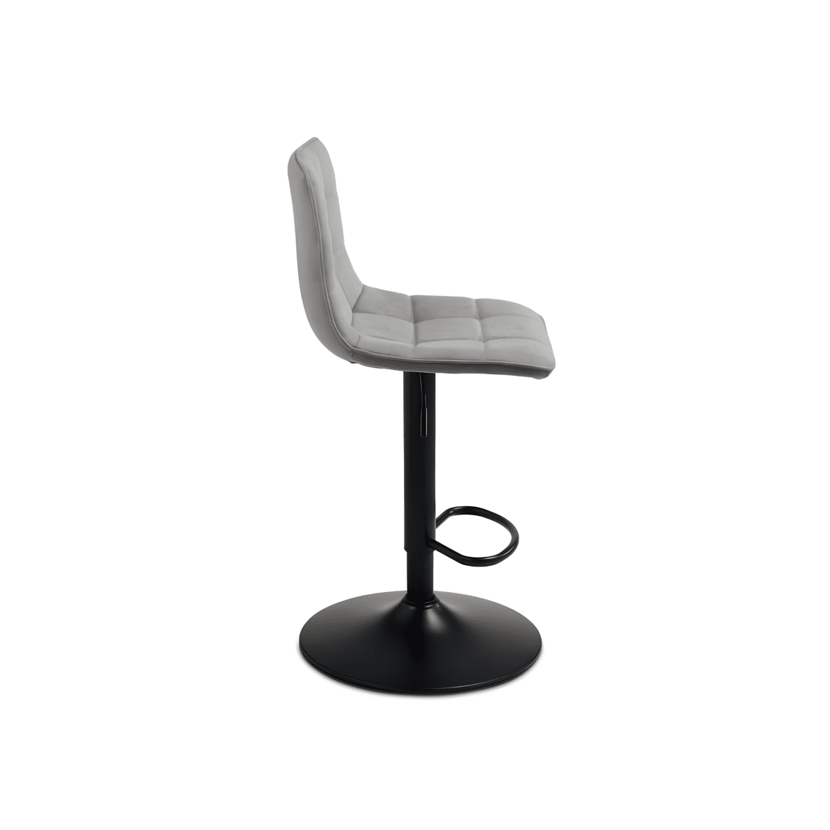 Set di sgabelli in tessuto "Milly" con seduta imbottita cm 45x45 91h - MondoViro