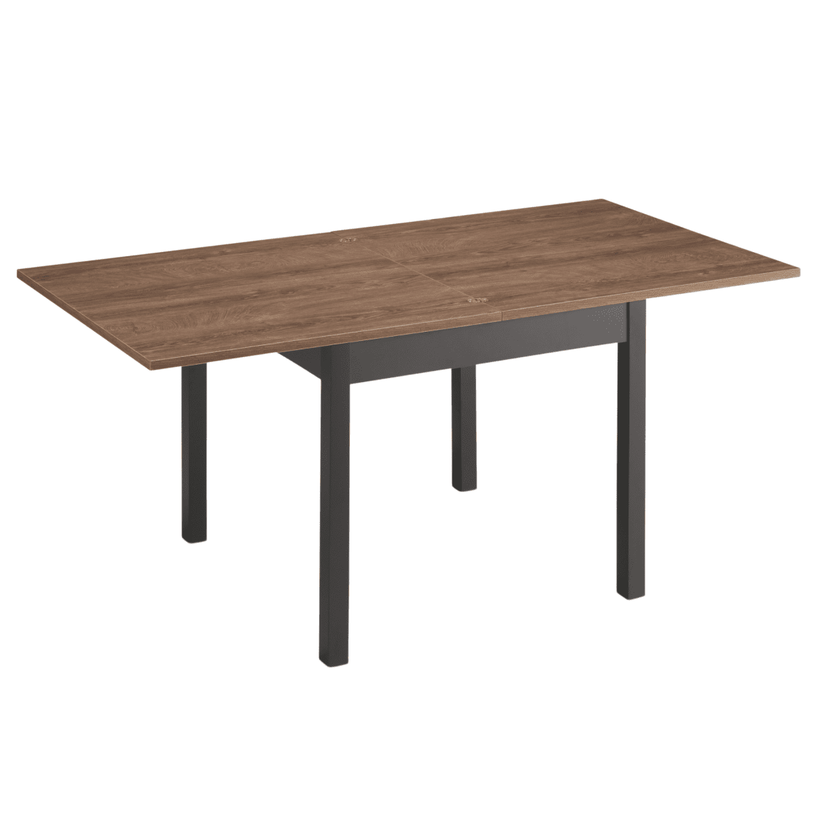 Tavolo allungabile moderno "Torian" con meccanismo di apertura a libro cm 90/180x90 78h - MondoViro