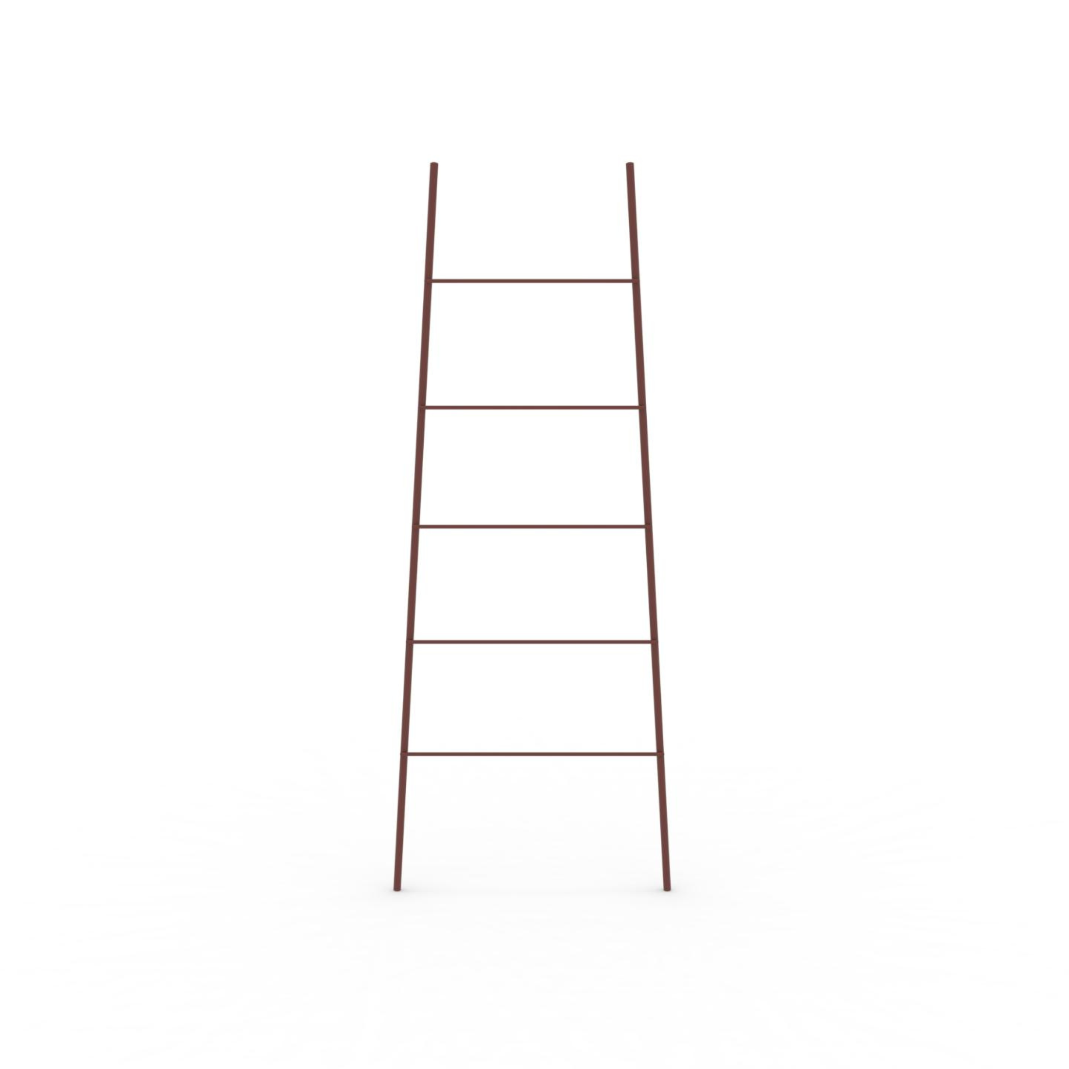 Scala porta asciugamani "Daisy" supporto in metallo da giardino cm 74x2 190h