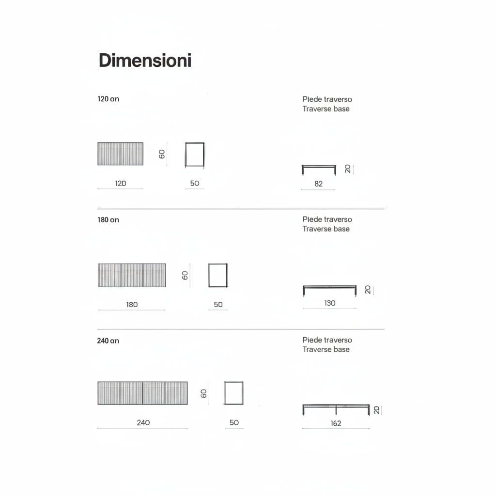 Madia da soggiorno tortora "Diamantum" con piede traverso in metallo e top in vetro specchiato bronzo