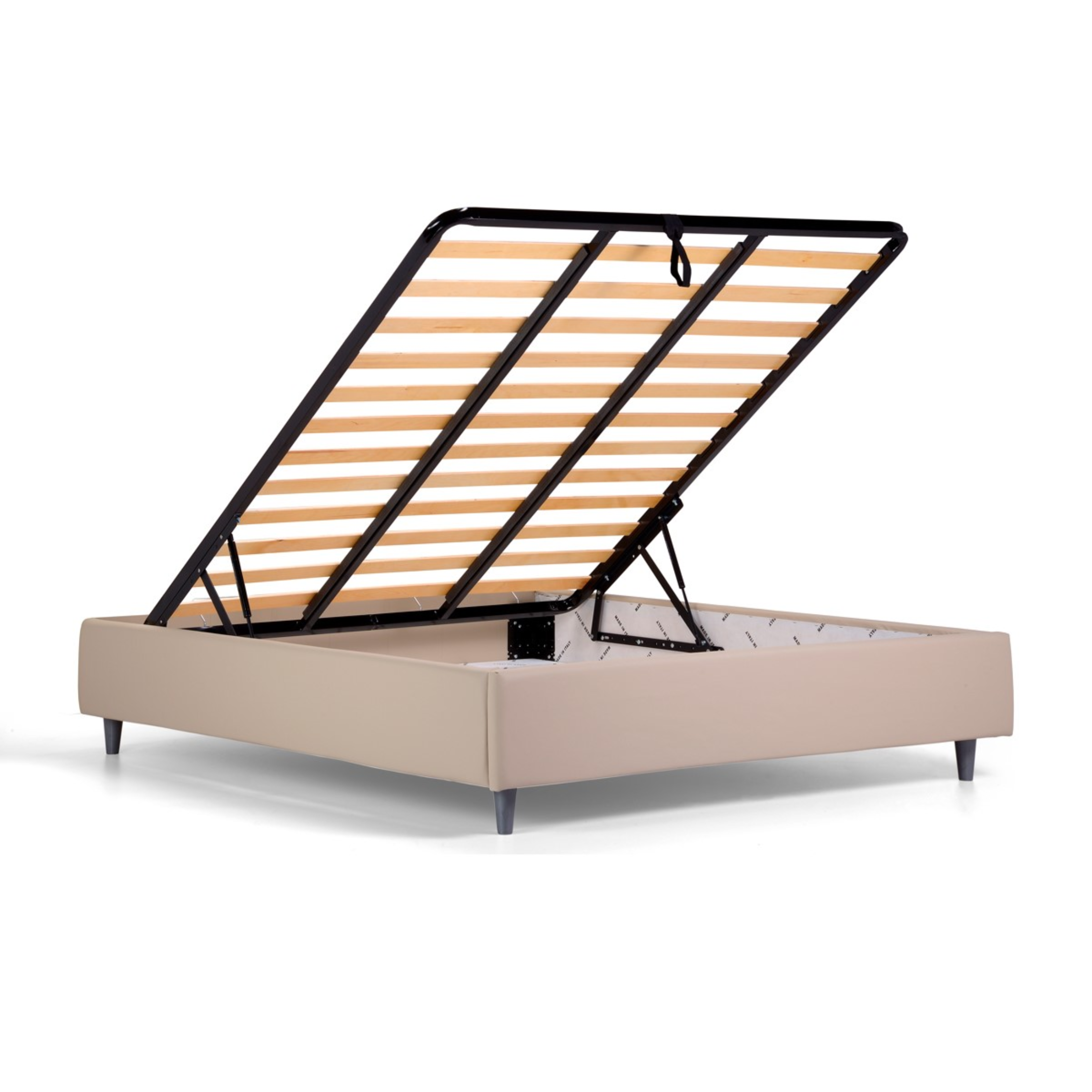 Letto contenitore "Rio" in pelle vegan