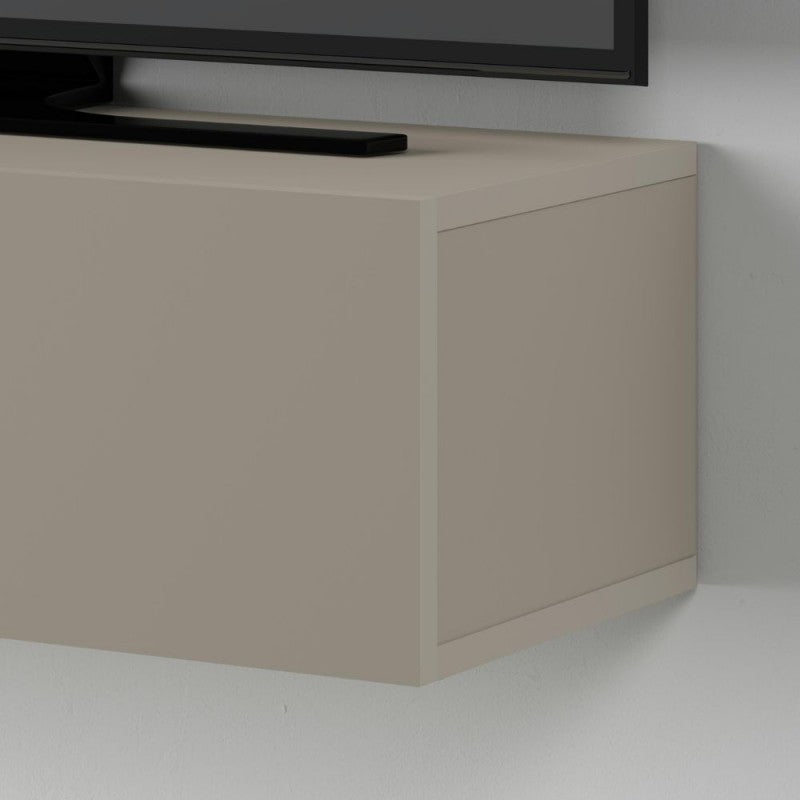 Mobile porta tv sospeso "Francy" con anta a ribalta cm135x31 25h