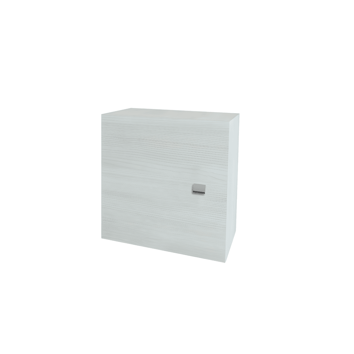 Mobili contenitori "Moa" sospesi da bagno con ripiani in vetro 1 anta - MondoViro