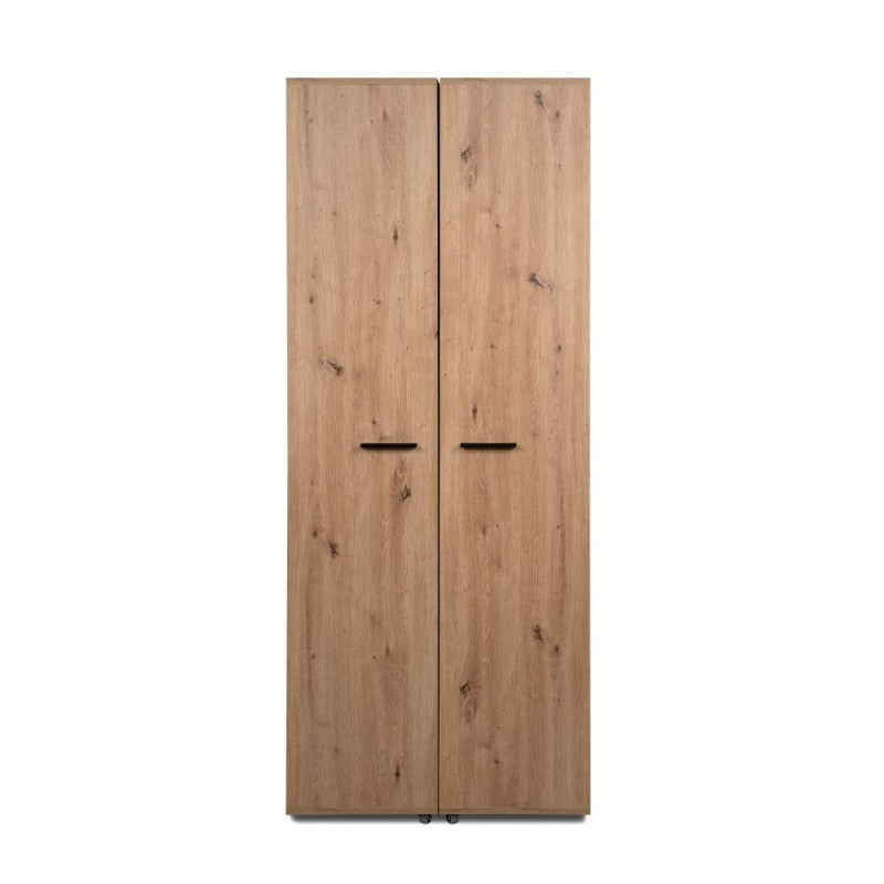 Scarpiera ingresso slim 2 ante "Lugo" in legno 5 scomparti salvaspazio