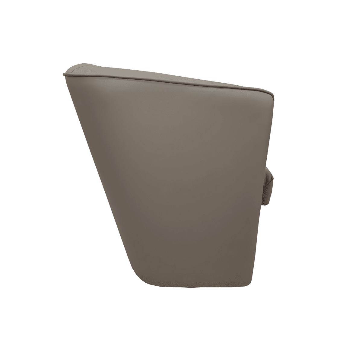 Poltrona moderna in ecopelle "Dallas" elegante cm 70x67 76h - MondoViro