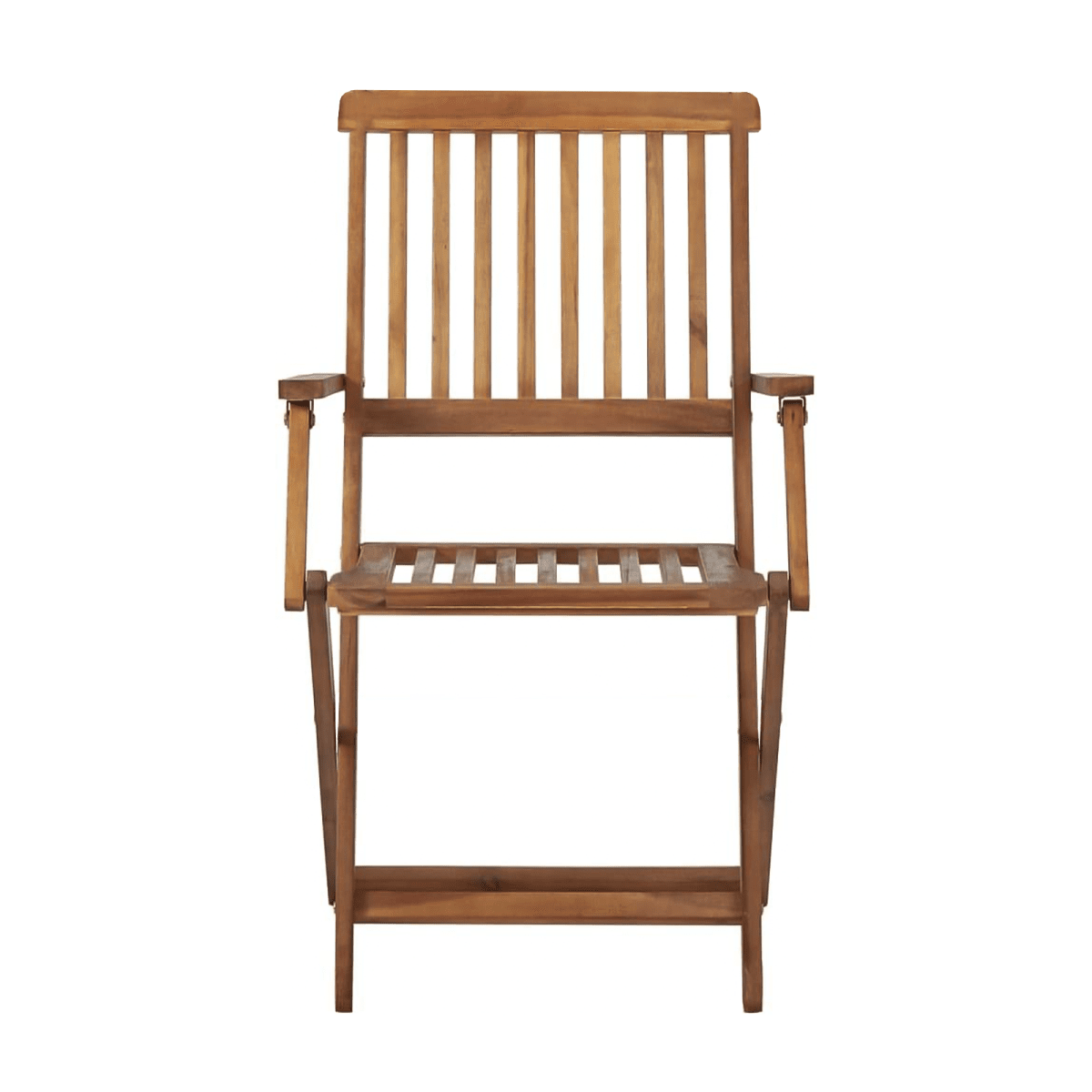 Sedia da giardino pieghevole "Royal" in legno cm 60x51 88h - MondoViro