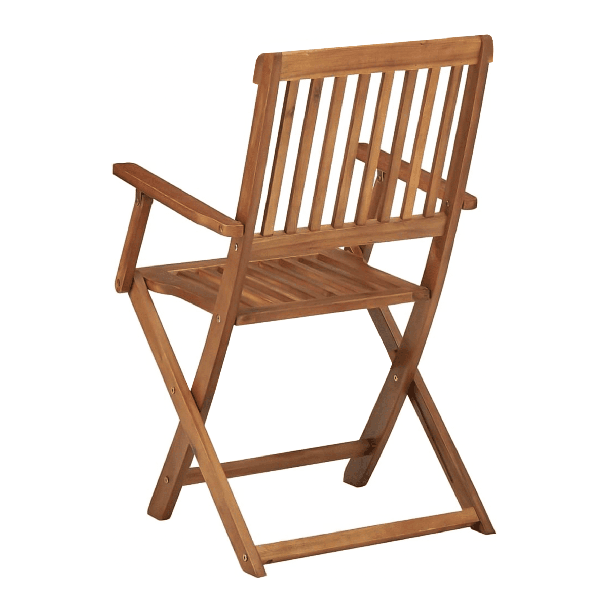 Sedia da giardino pieghevole "Royal" in legno cm 60x51 88h - MondoViro