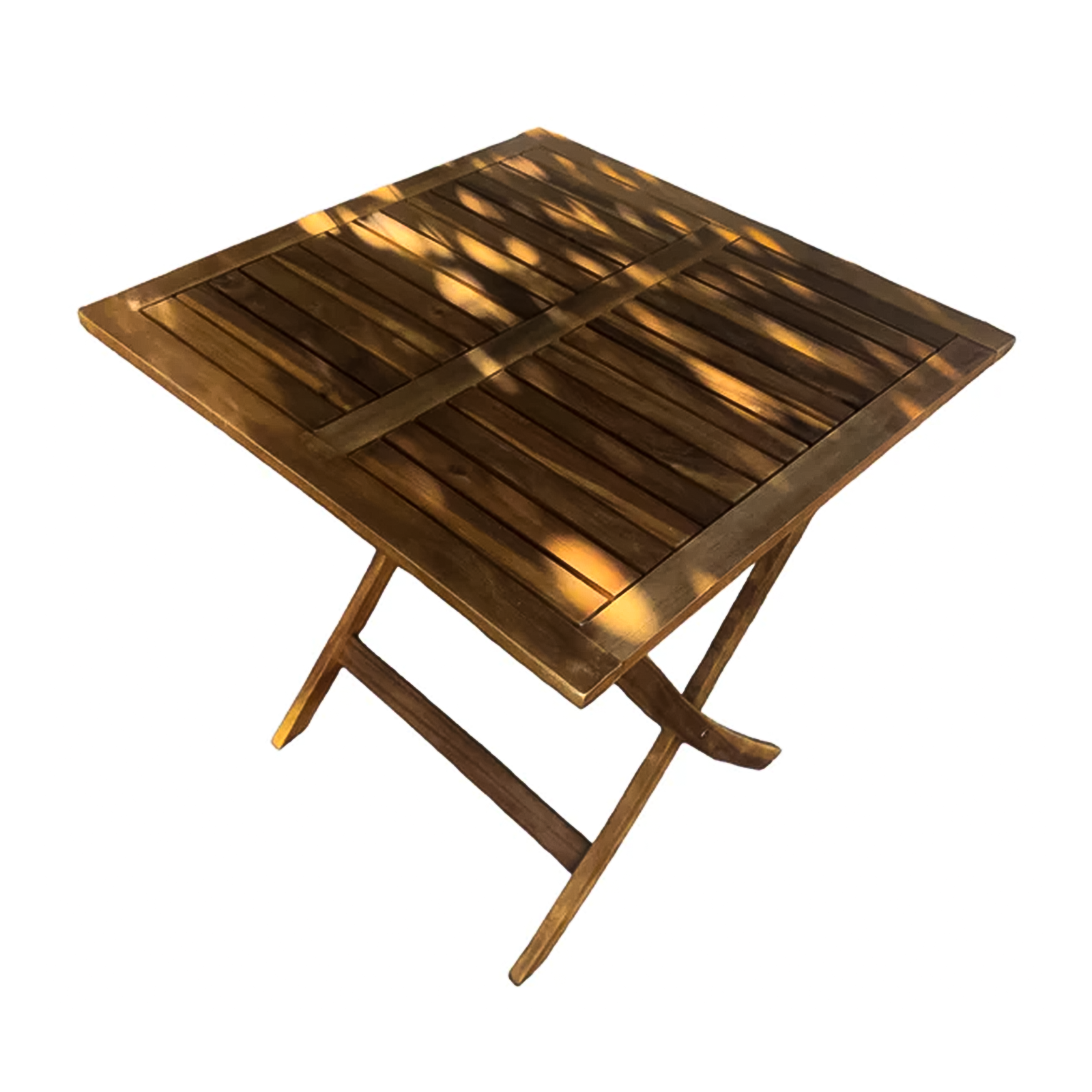 Set da pranzo in legno massello Impression sedia e tavolo richiudibile per giardino