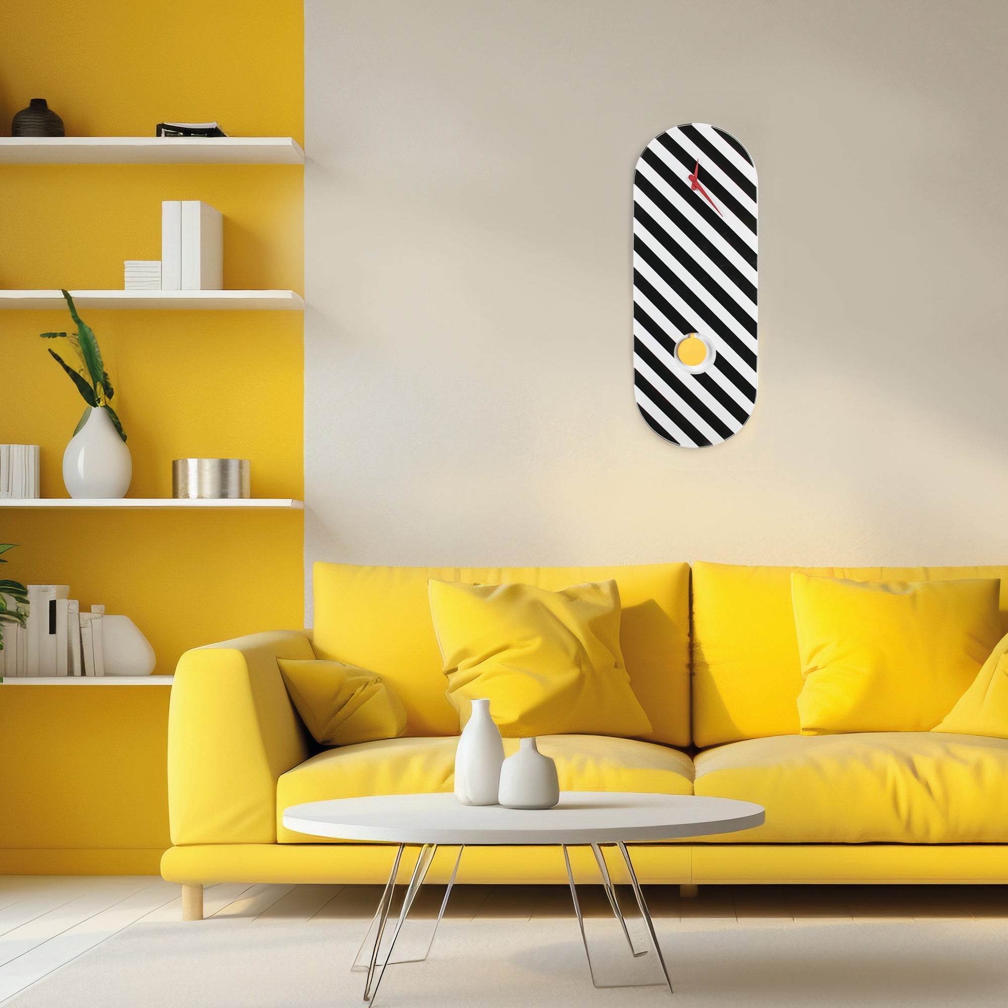 Orologio a Pendolo di Design "Nairobi" in Plex