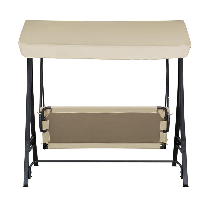 Dondolo Bolero 3 posti da giardino testa di moro in acciaio