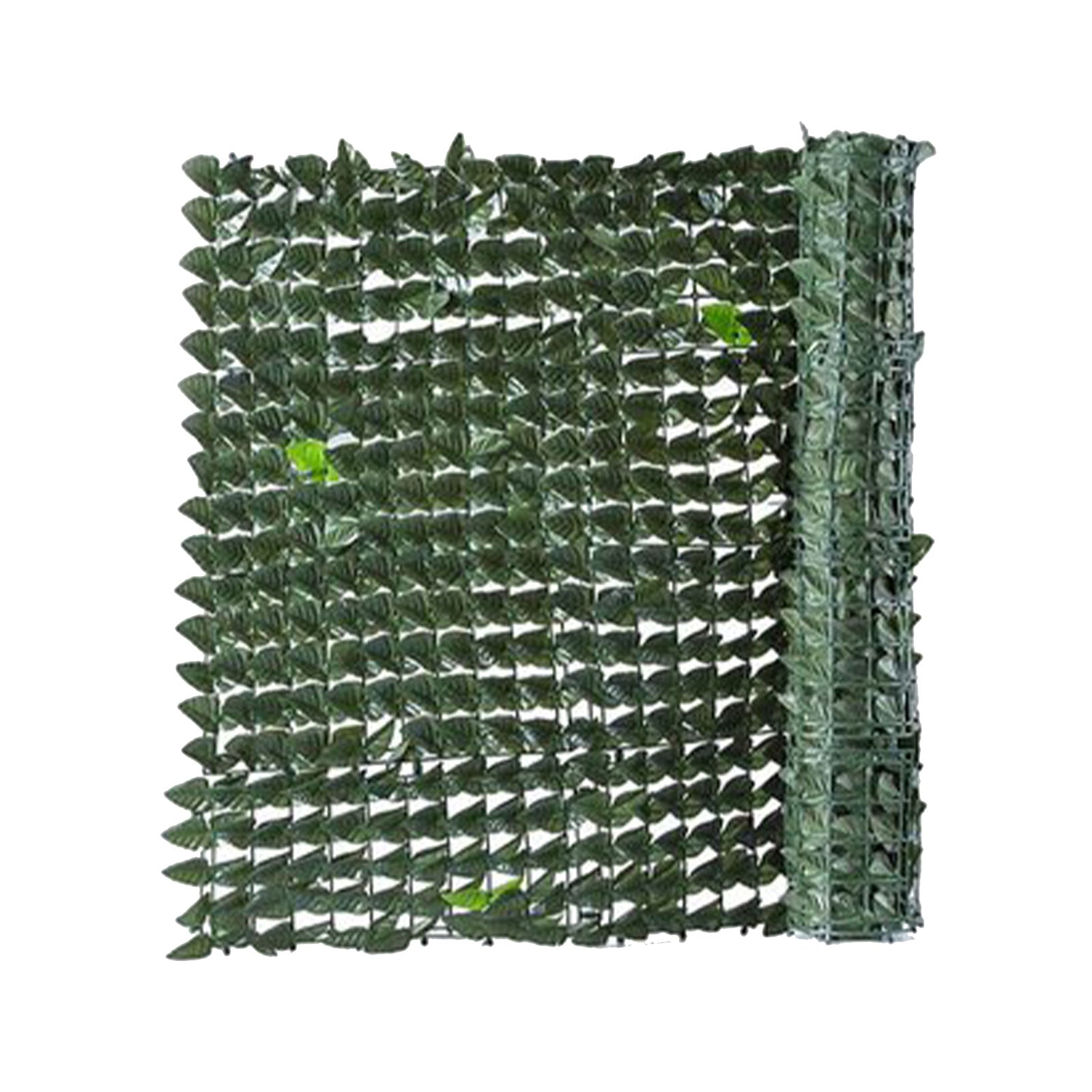 Siepe sintetica a foglie di lauro effetto naturale in rotolo