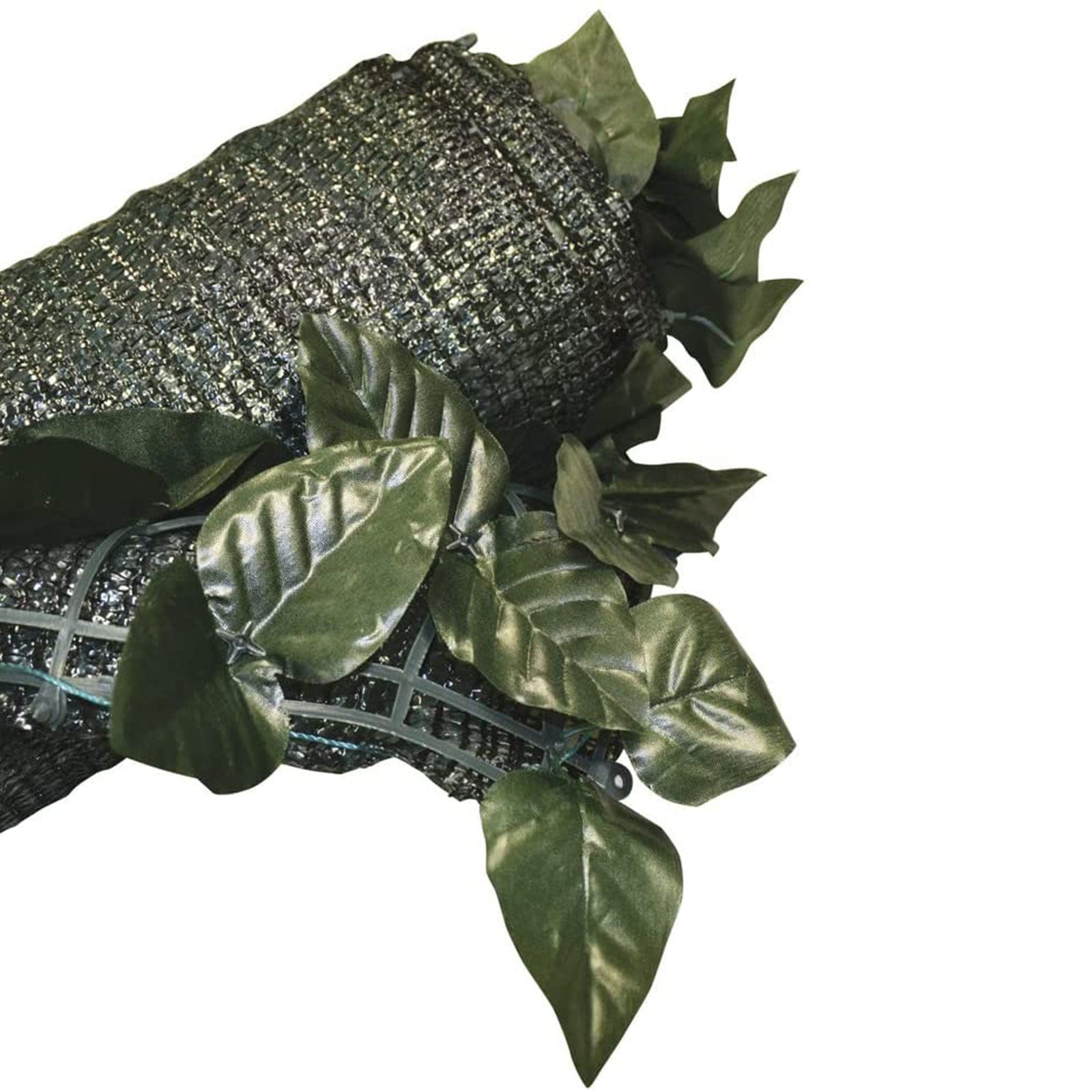 Siepe sintetica a foglie di lauro effetto naturale in rotolo