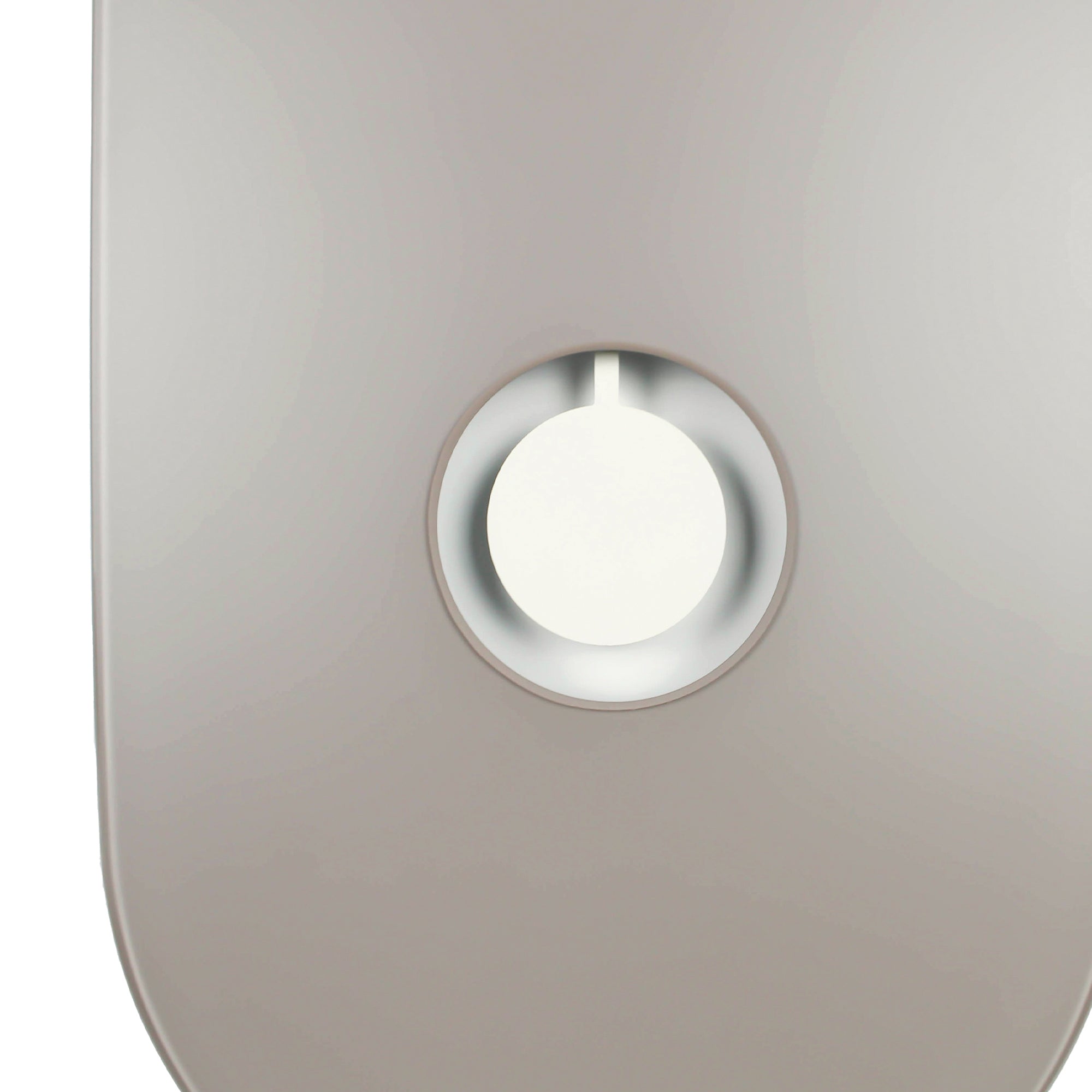 Orologio a pendolo di design "Berlino" in vetro satinato