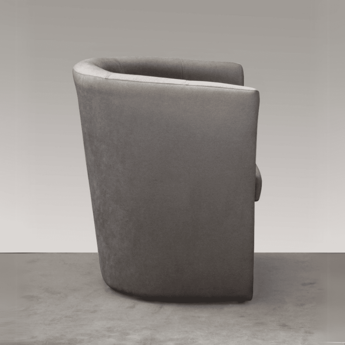 Poltrona in tessuto moderna "Belize" con struttura in legno cm 63,5x62,5 76h - MondoViro